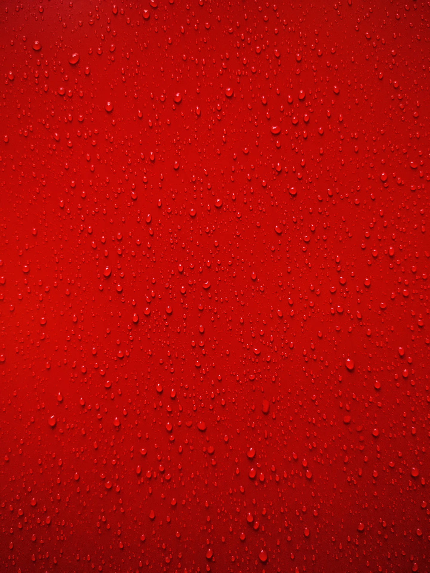 Red Raindrops Aesthetic Pattern Background