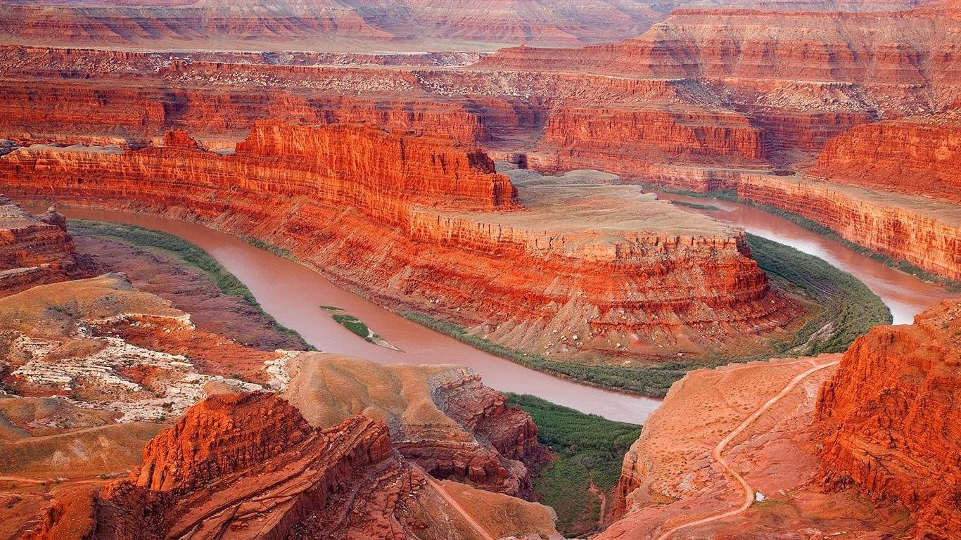 Red Rock At Dead Horse Point Background