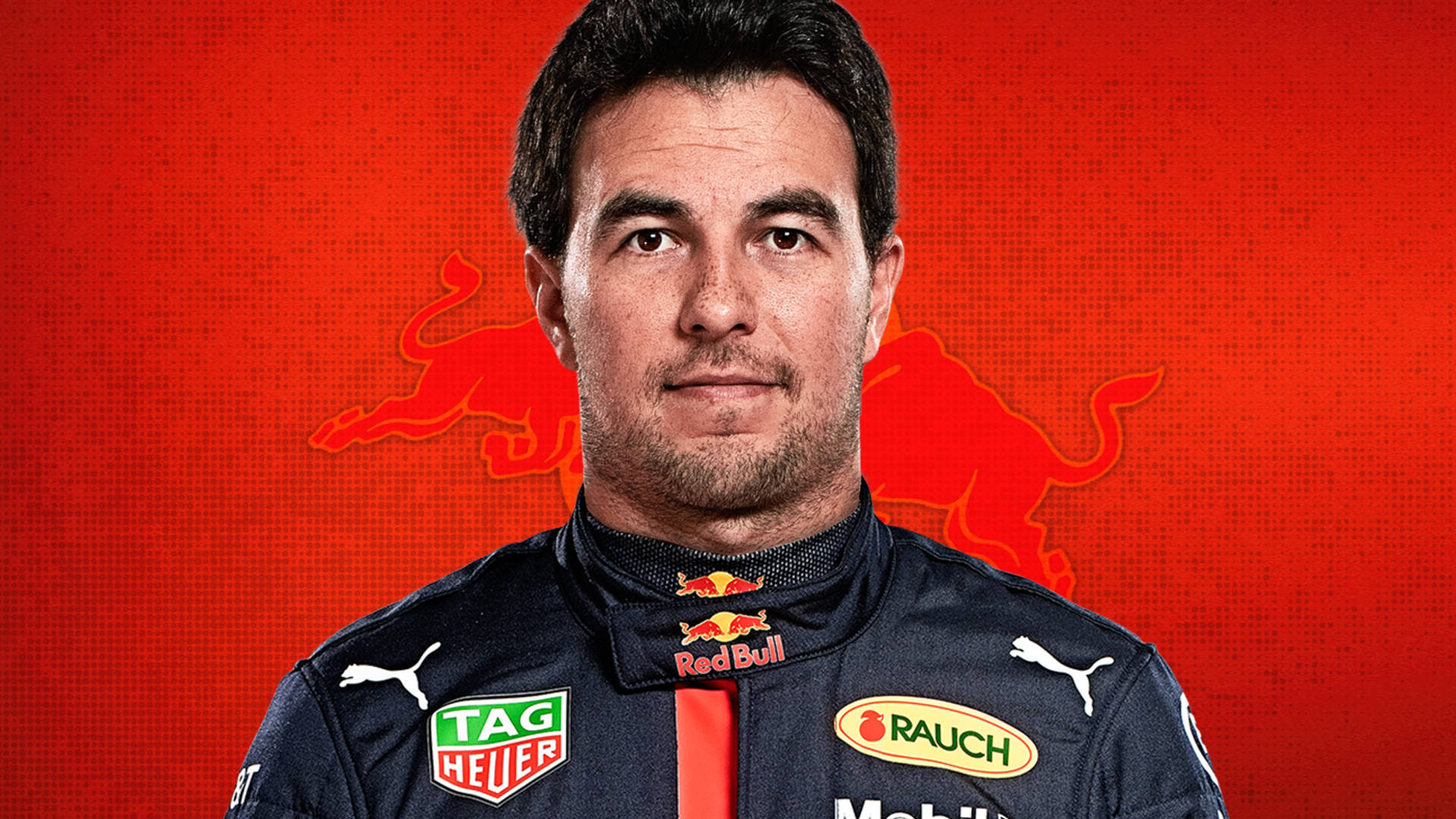 Red Sergio Perez Background