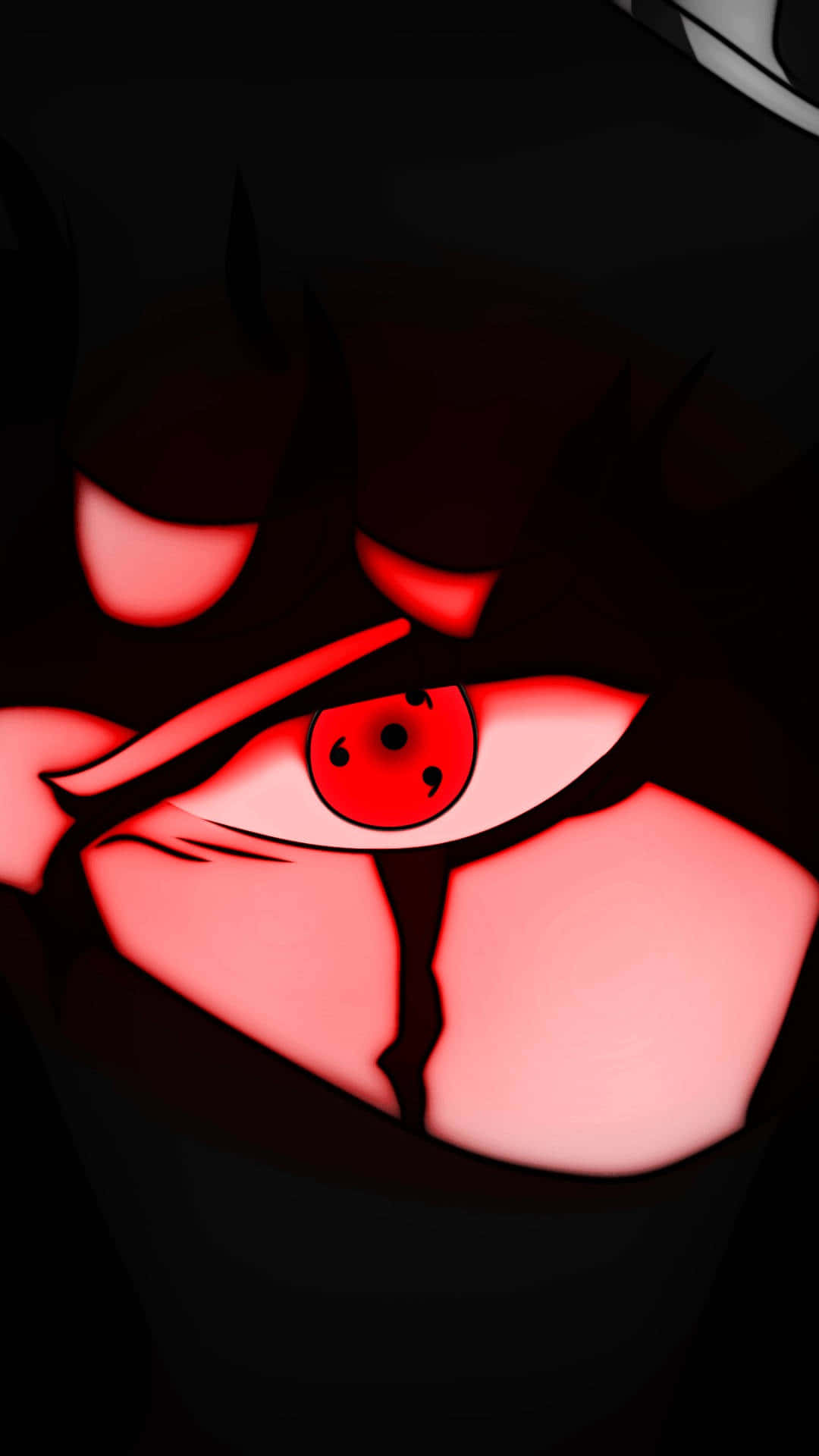 Red_ Sharingan_ Eye_ Closeup Background