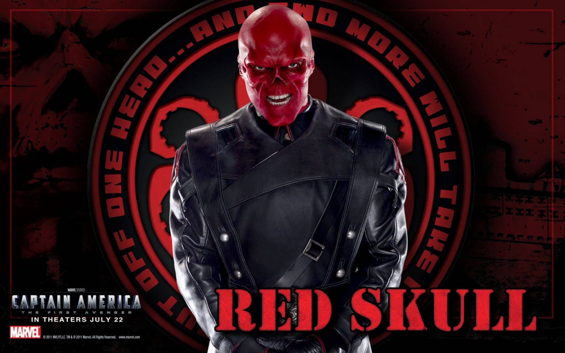Red Skull Marvel Universe Background