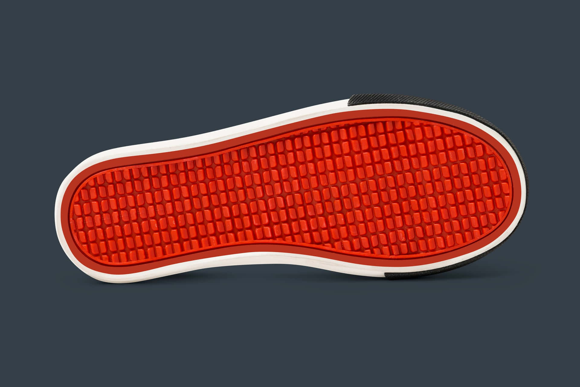 Red Sole Of Rubber Shoe Background