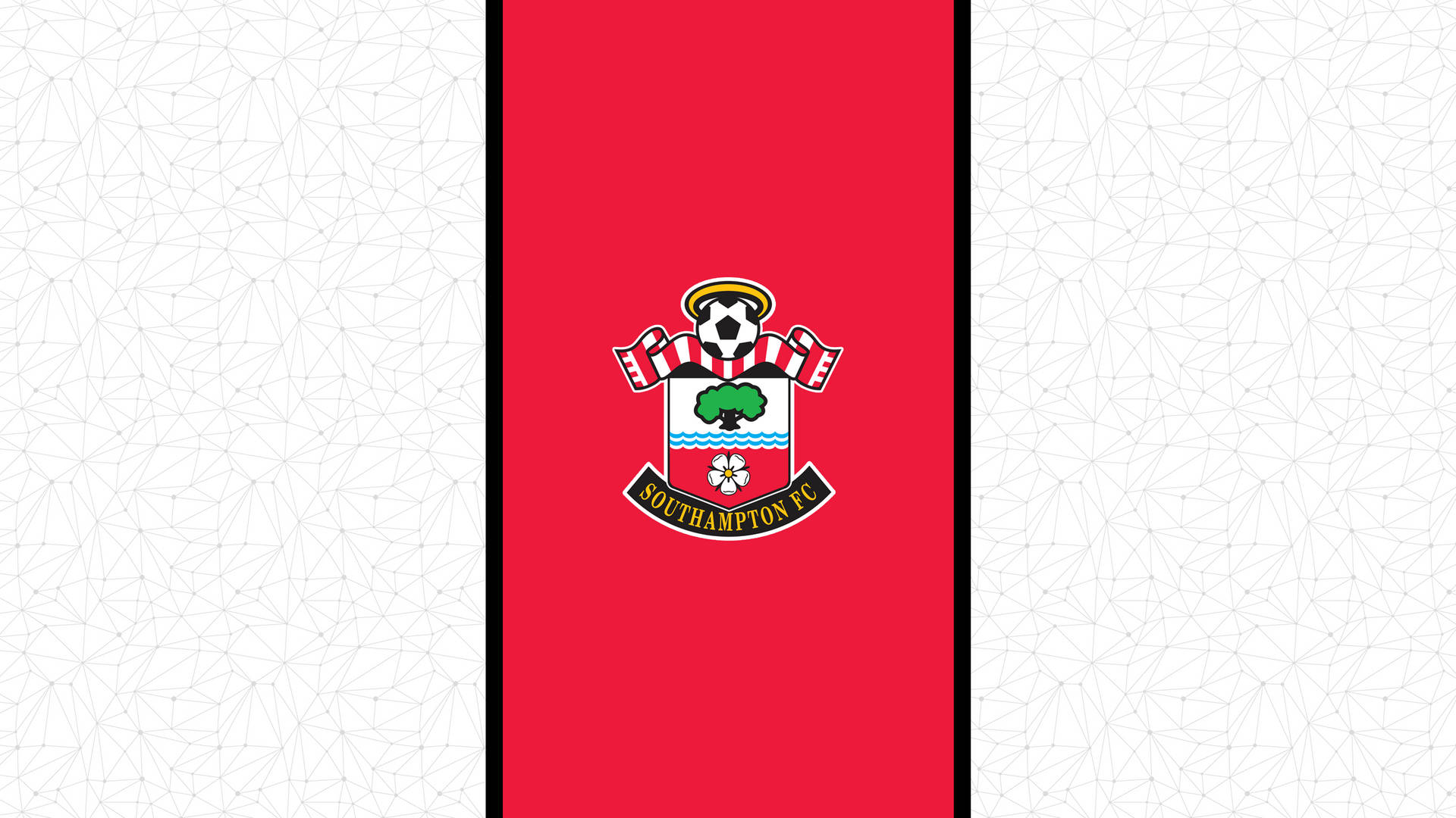 Red Southampton Fc Logo Background