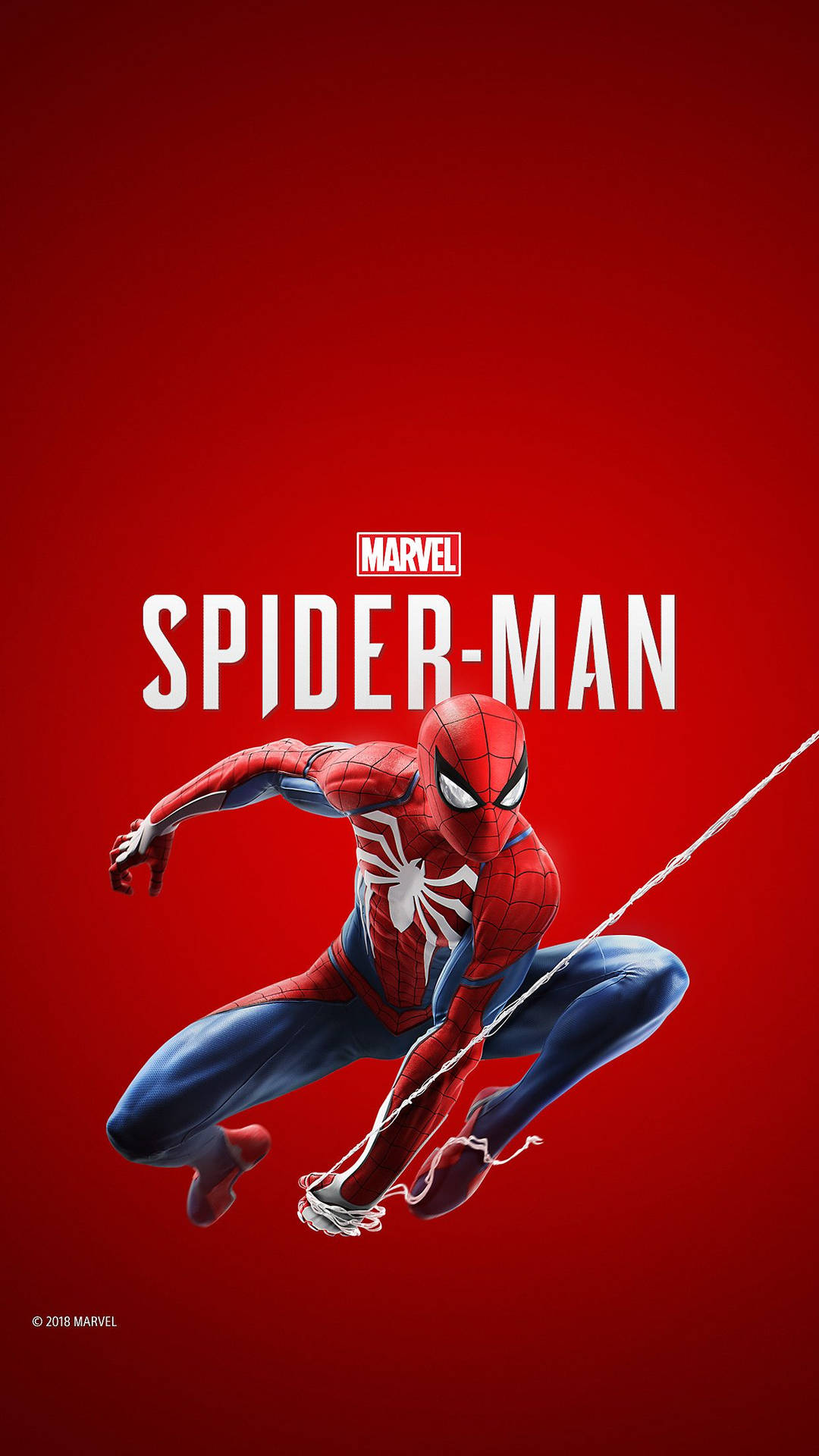 Red Spider Man Marvel Phone Background