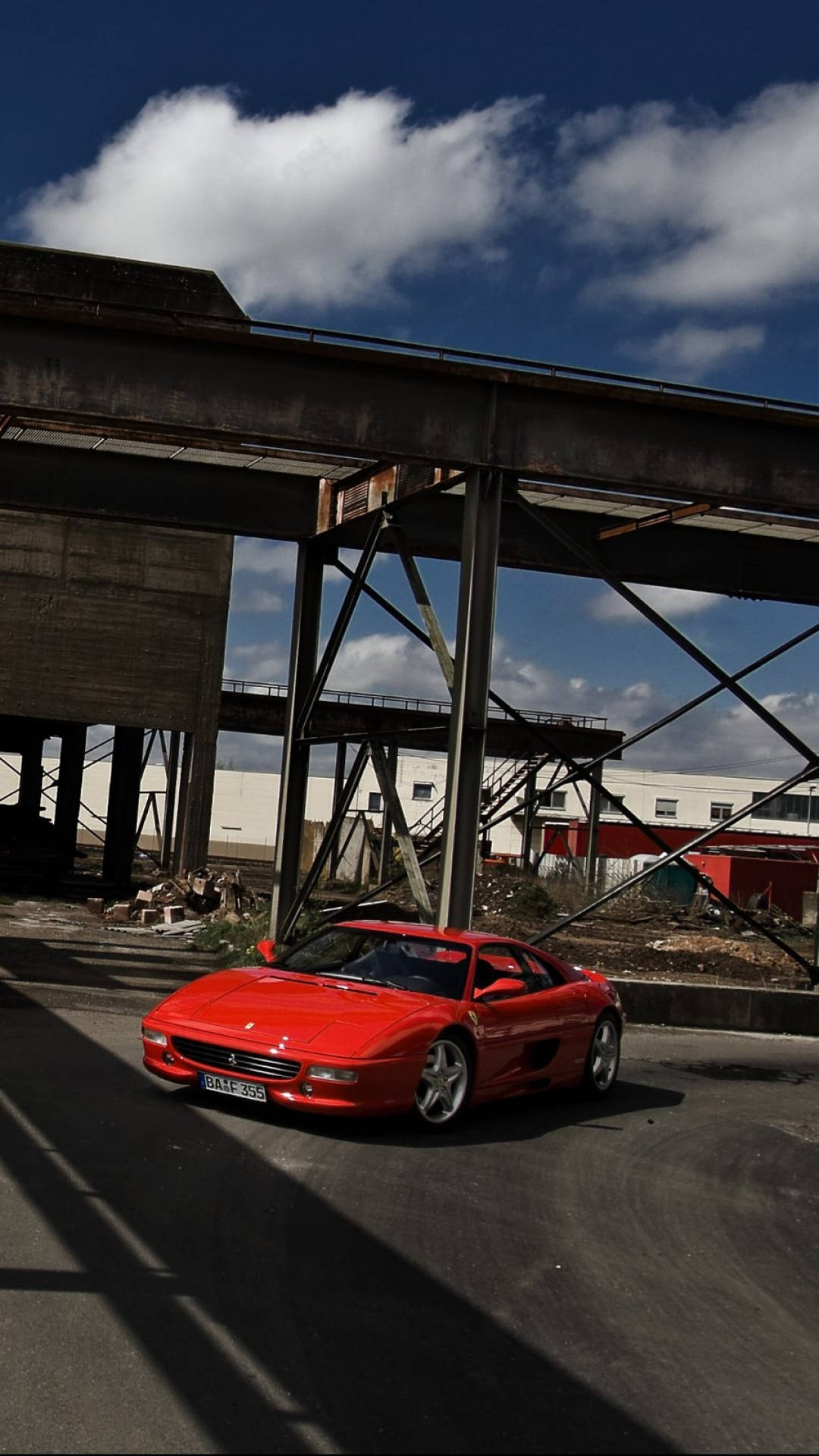 Red Sports Car F355 Ferrari Phone