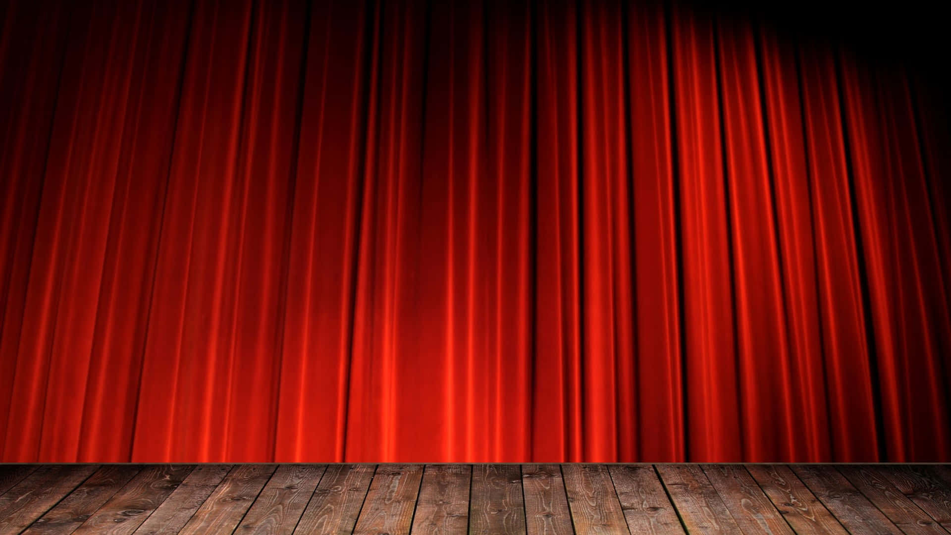 Red Stage Curtain Pc Background