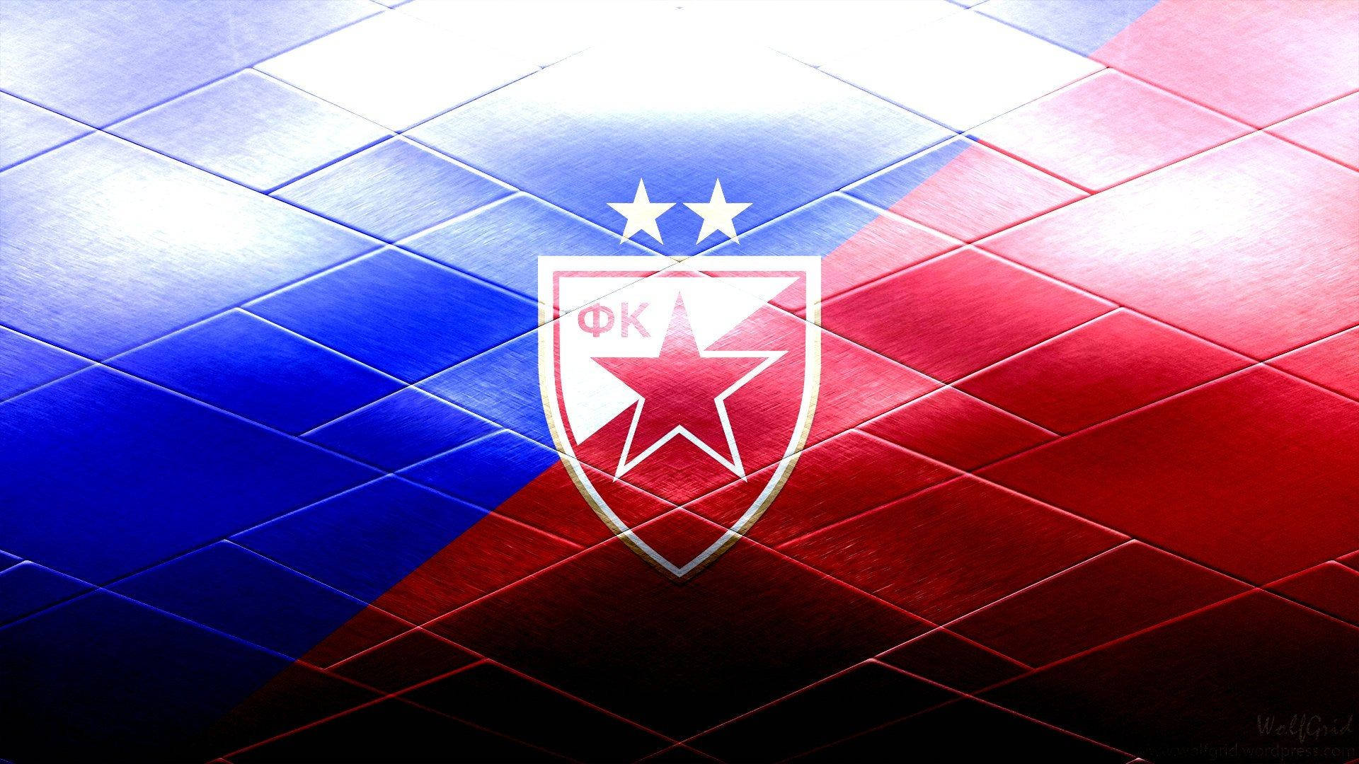 Red Star Belgrade Logo Background