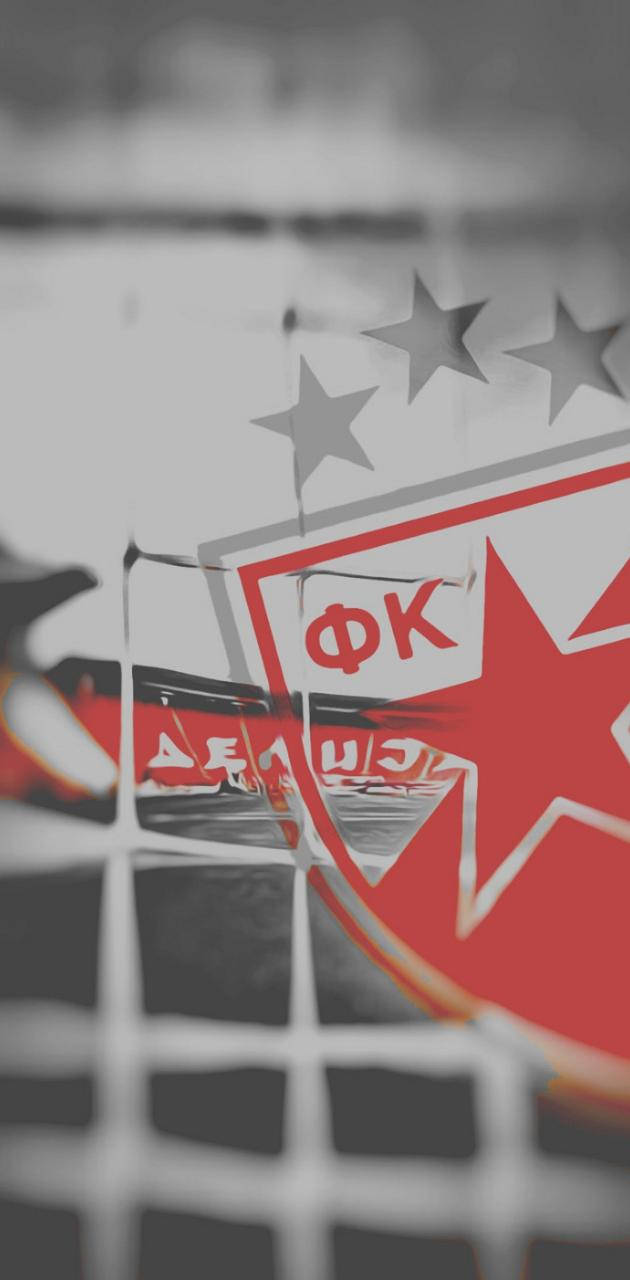 Red Star Belgrade Symbol Background
