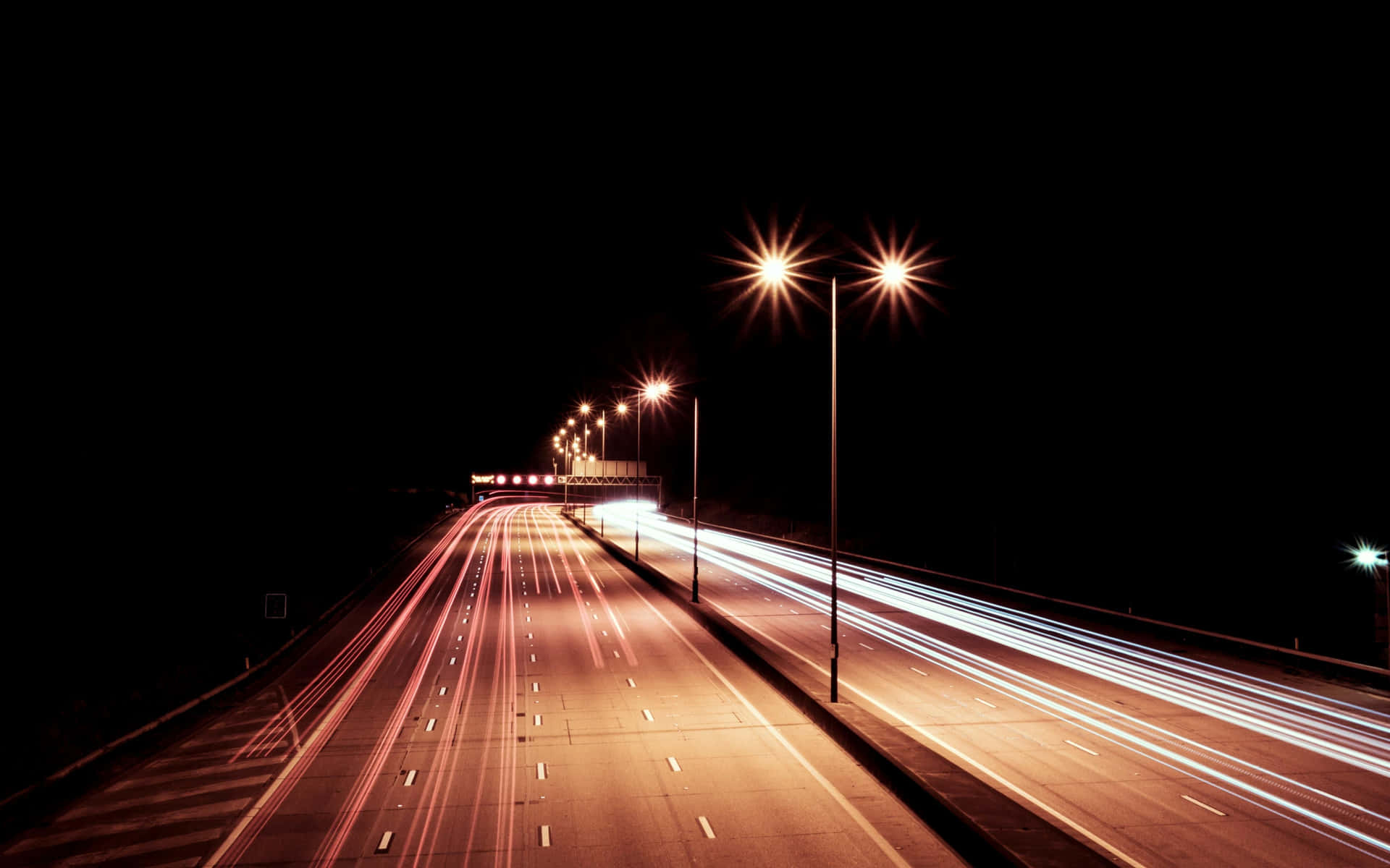 Red Street Light Background