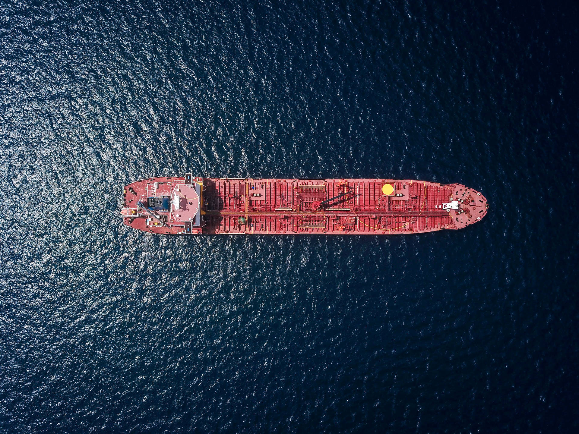 Red Tanker Ship Background