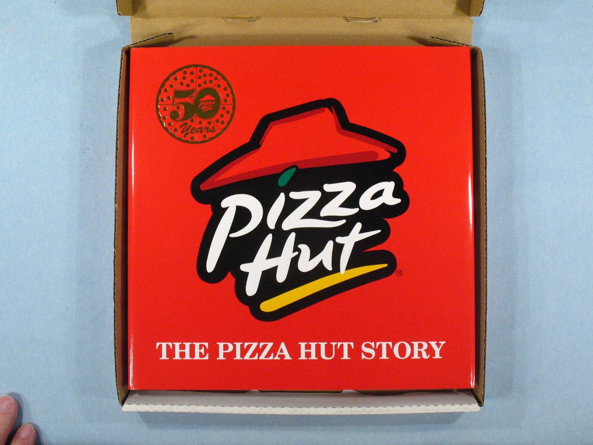 Red The Pizza Hut Story Box Background