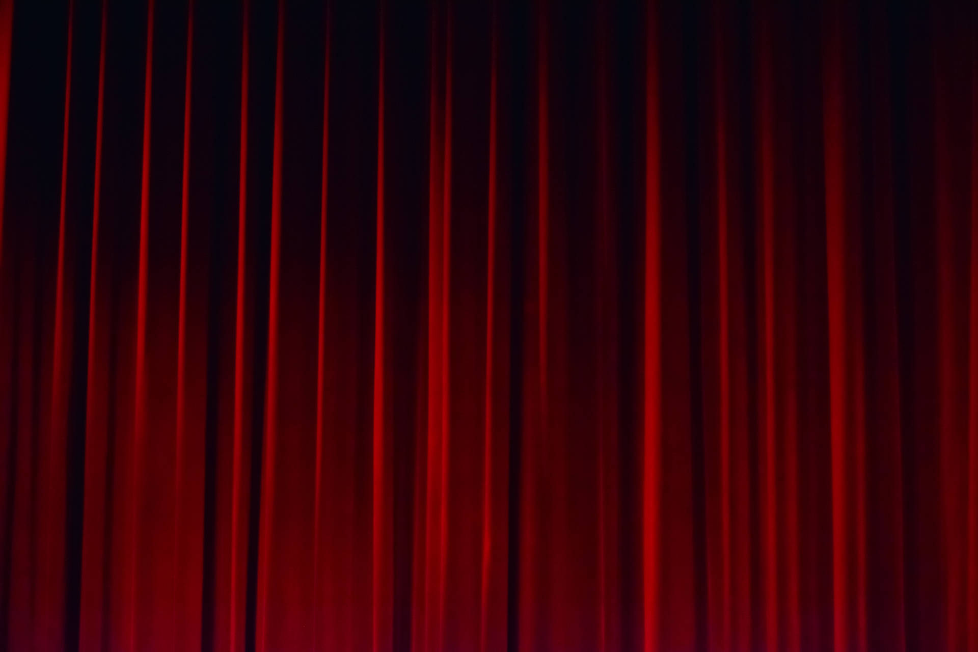 Red Theatre Curtains Background