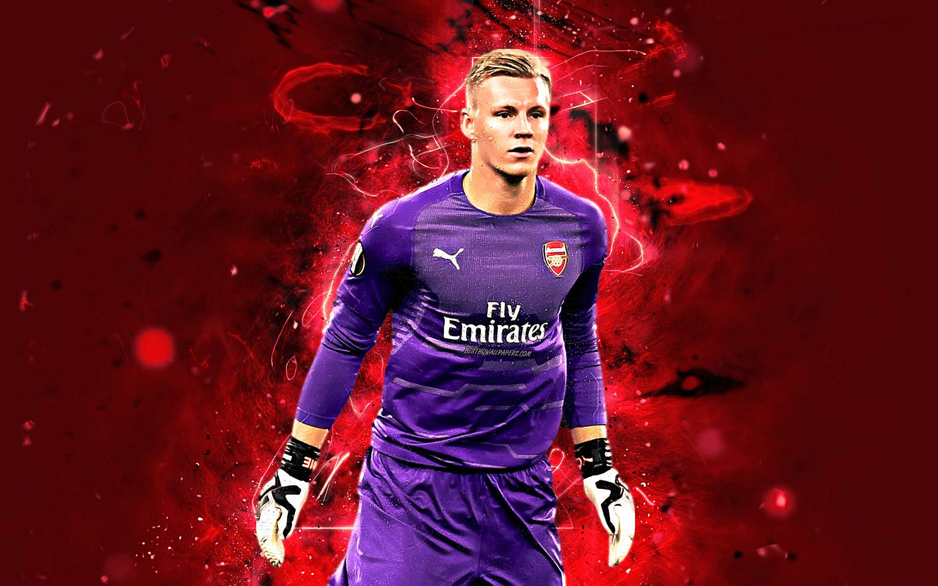 Red-themed Bernd Leno