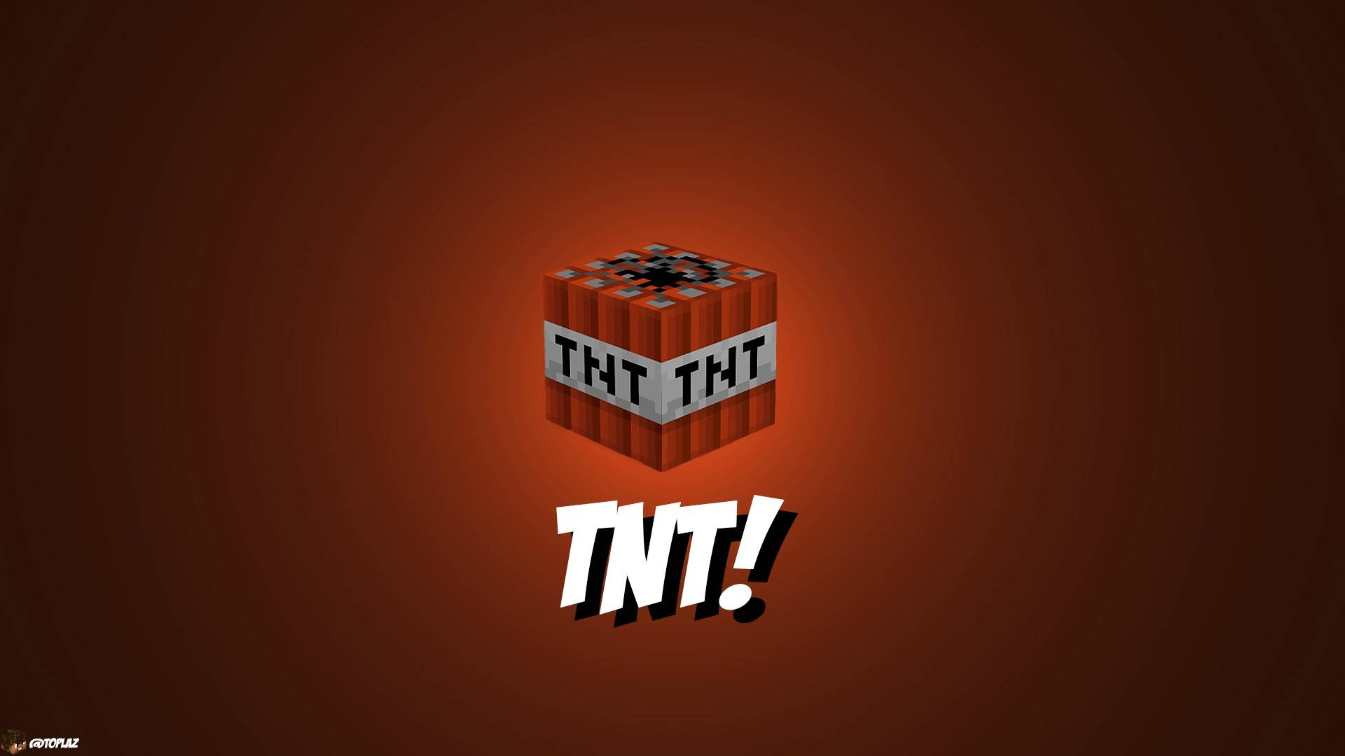 Red Tnt Minecraft Hd Background