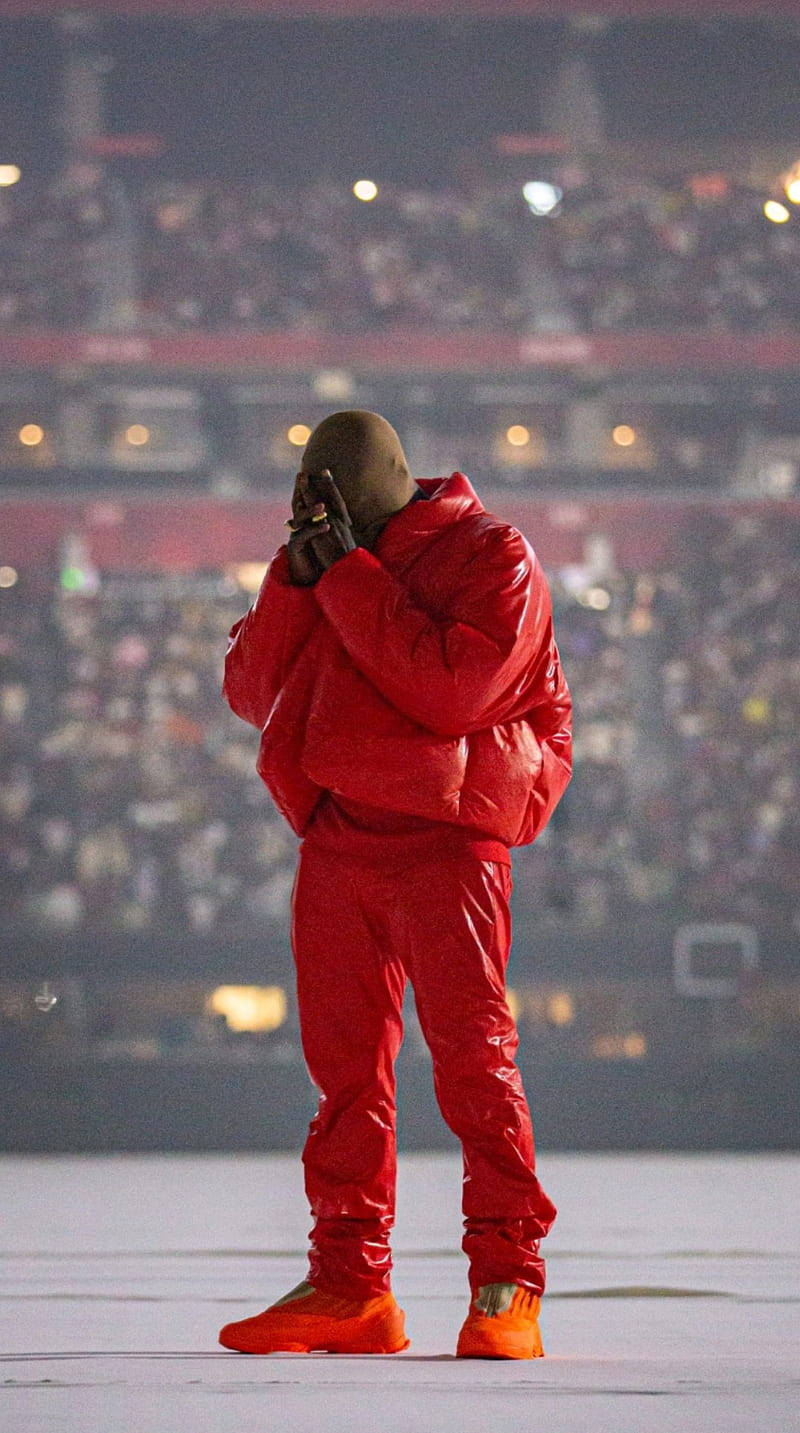 Red Tracksuit Kanye West Android
