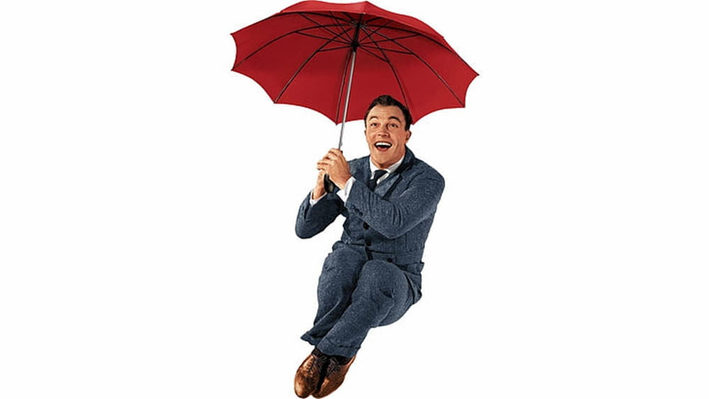 Red Umbrella Gene Kelly Background