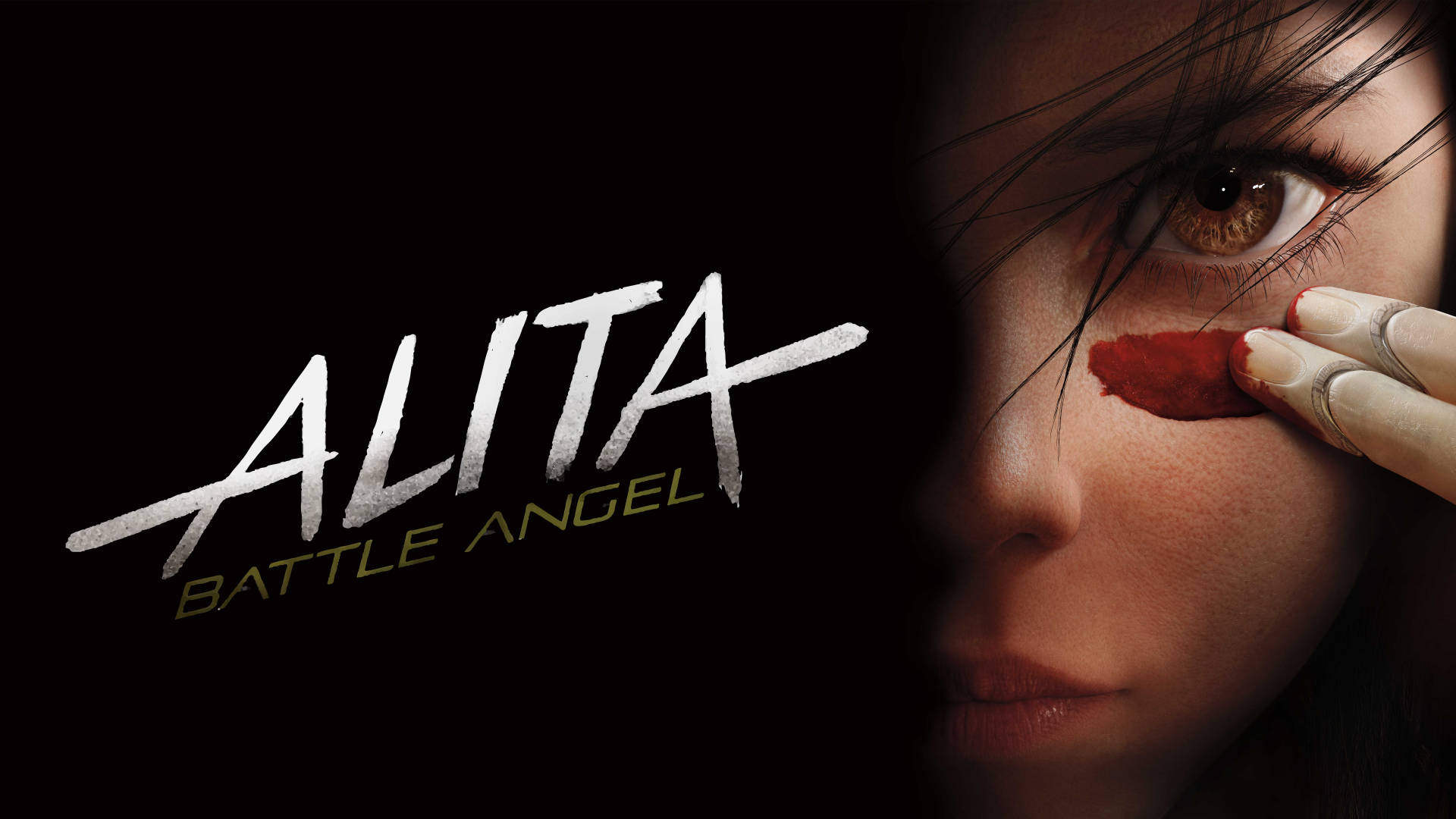 Red Undereye Alita: Battle Angel Background