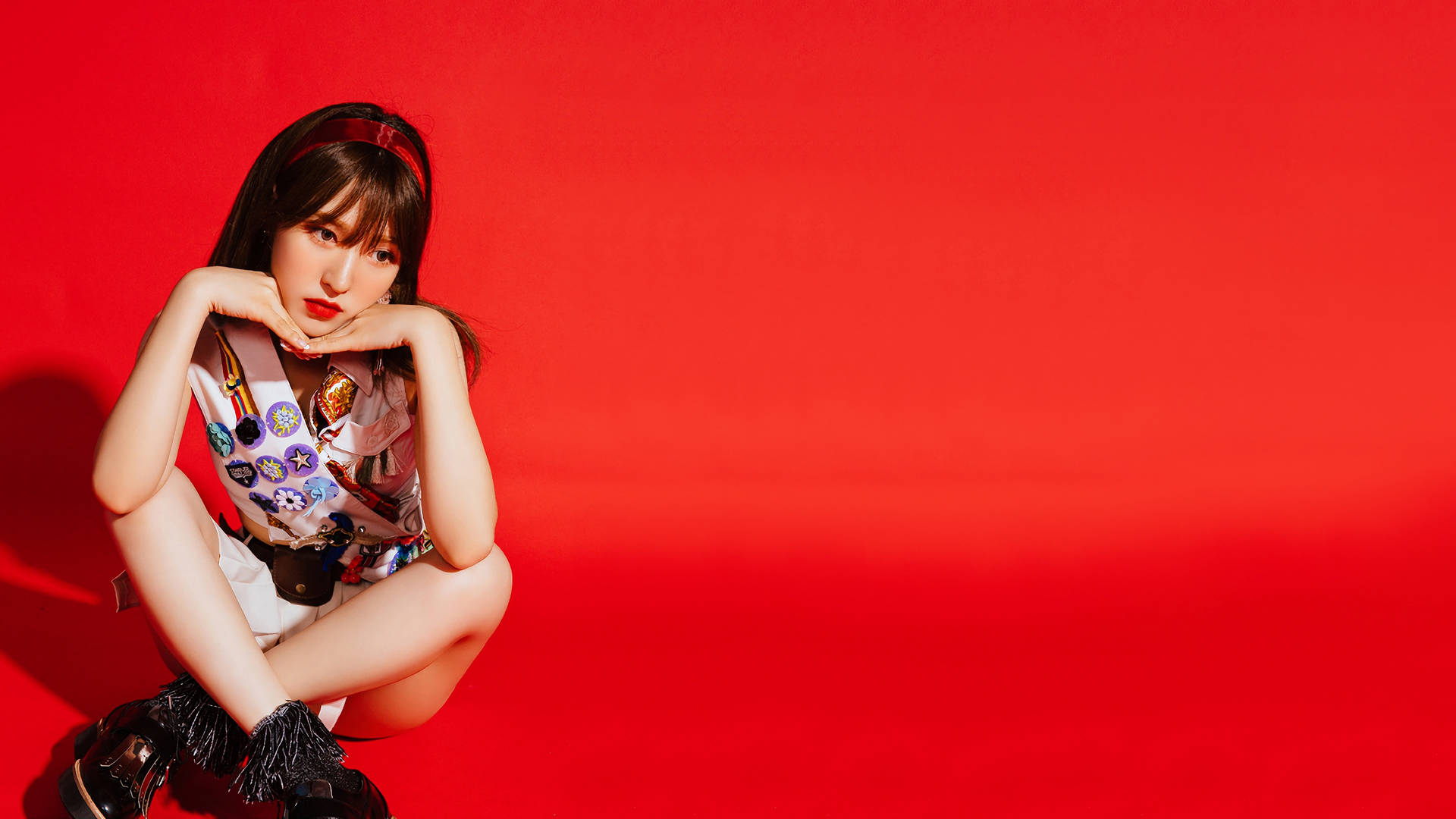 Red Velvet Girl Wendy Background