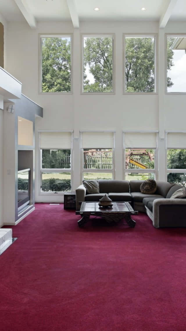 Red Velvet Interior Carpet