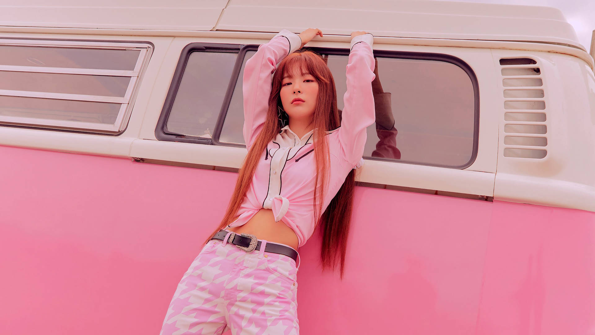 Red Velvet Pink Seulgi Background