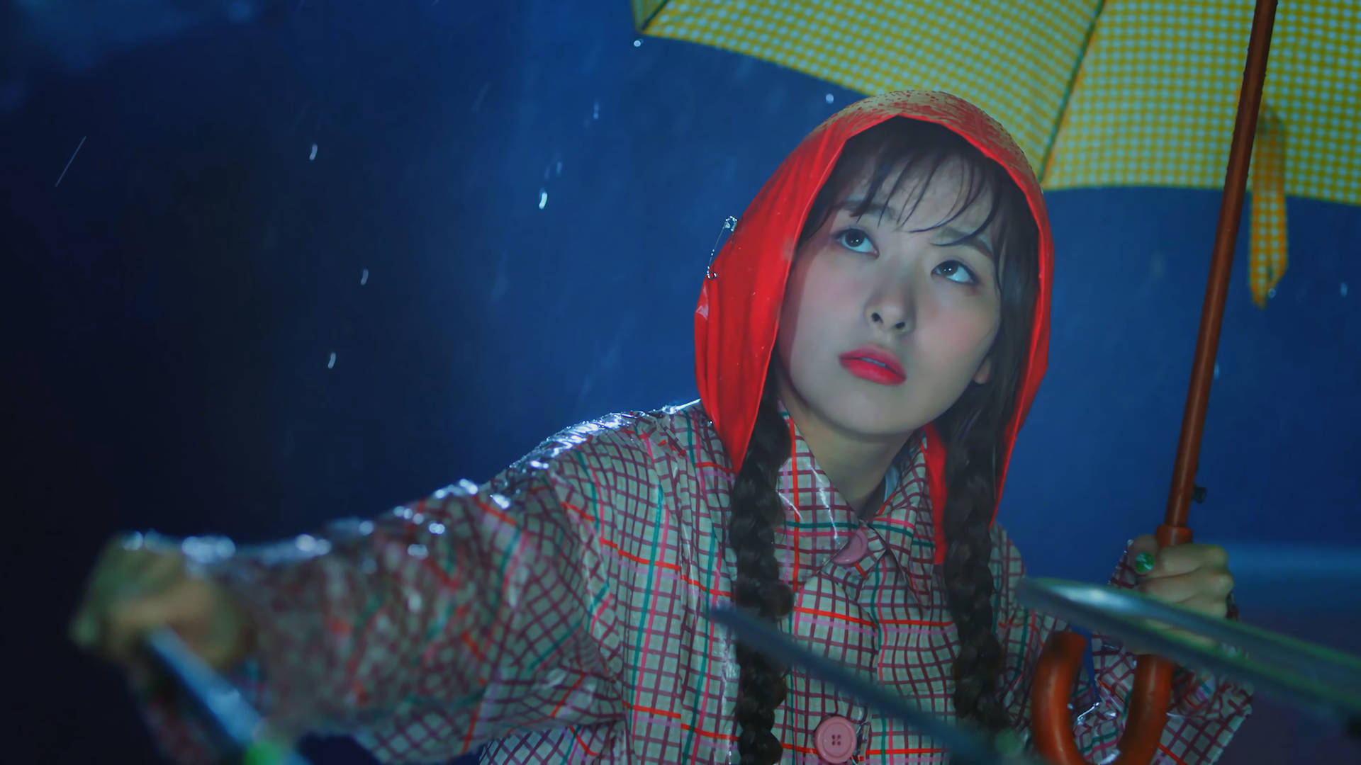 Red Velvet Seulgi In Raincoat