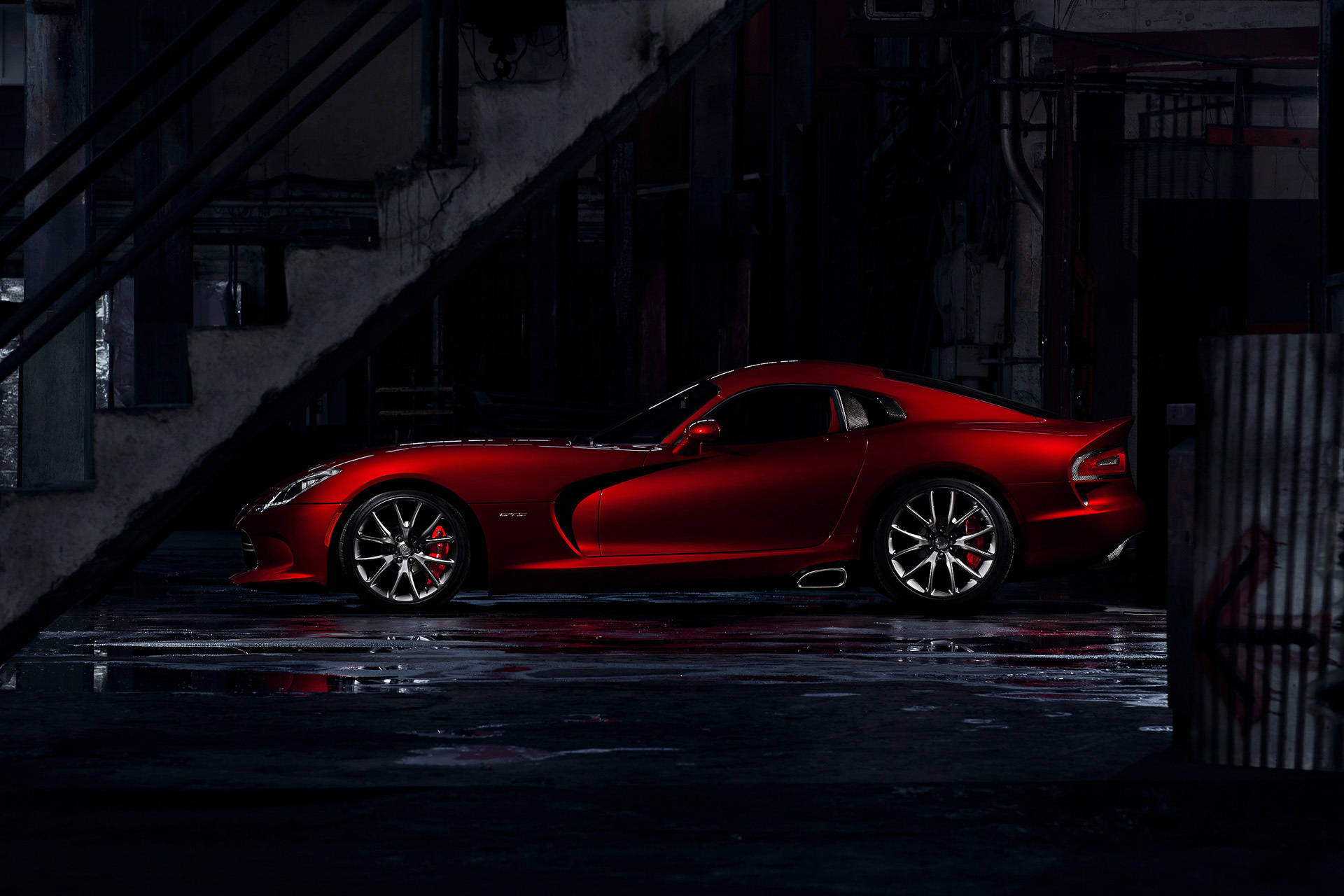 Red Viper Dodge Iphone Background
