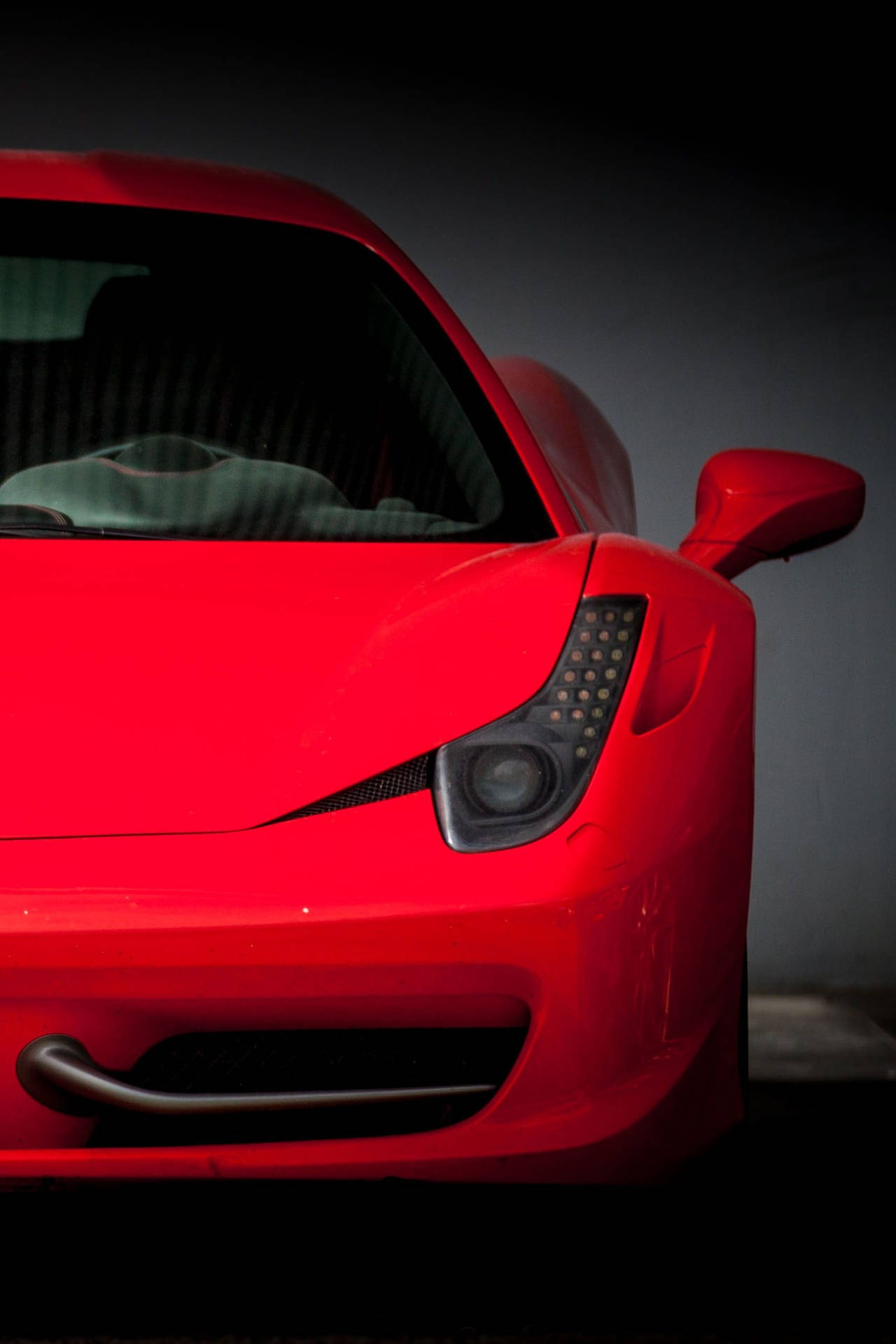 Red Visualization Ferrari Iphone