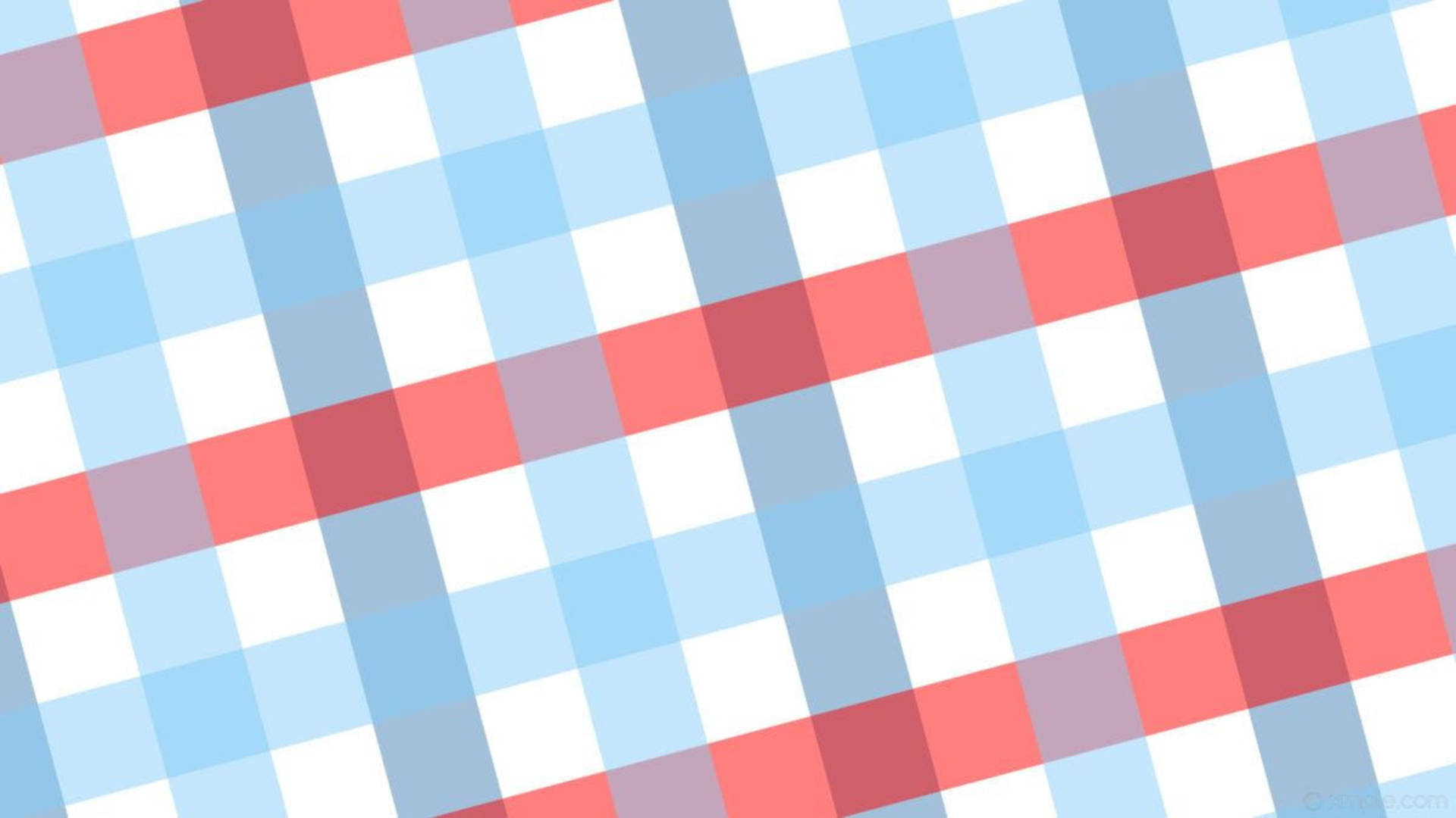 Red, White, And Blue Checkered Background