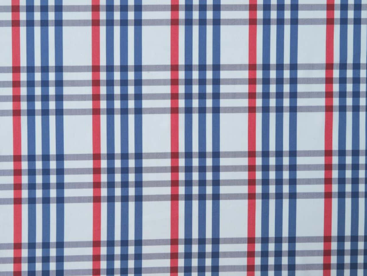 Red White Blue Plaid Pattern Background