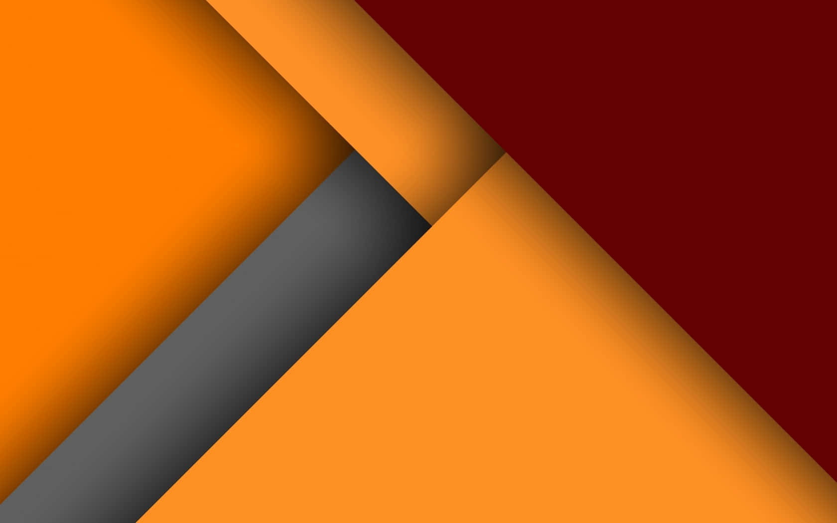 Red Yellow And Gray Geometric Minimalist Abstract Background
