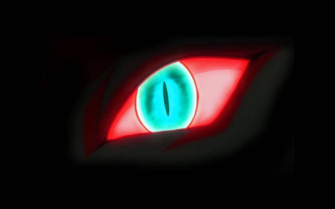 Red Zoroark Eye Background