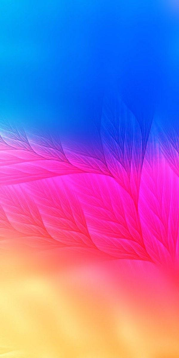 Redmi 9 Colorful Leaves Pattern