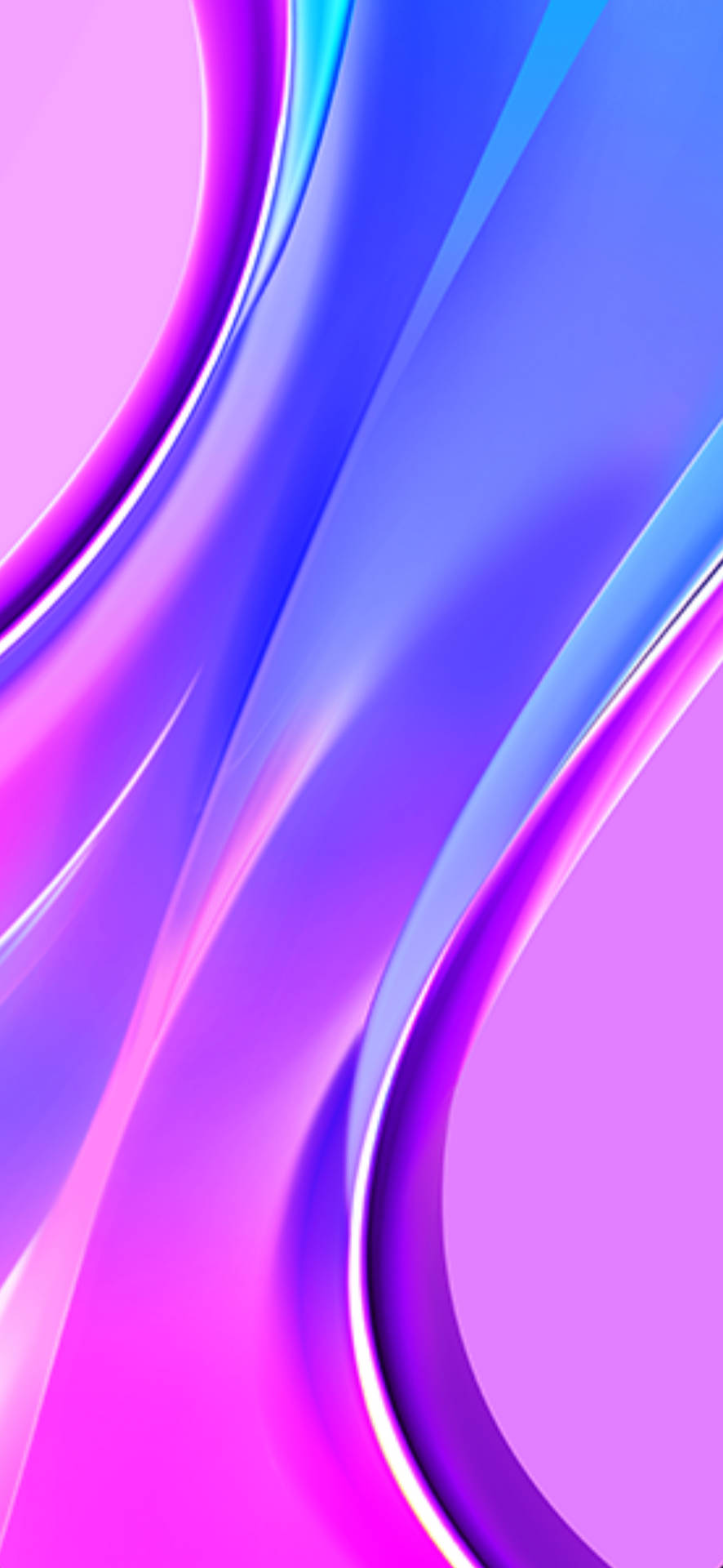Redmi 9 Gradient Blue And Pink Background