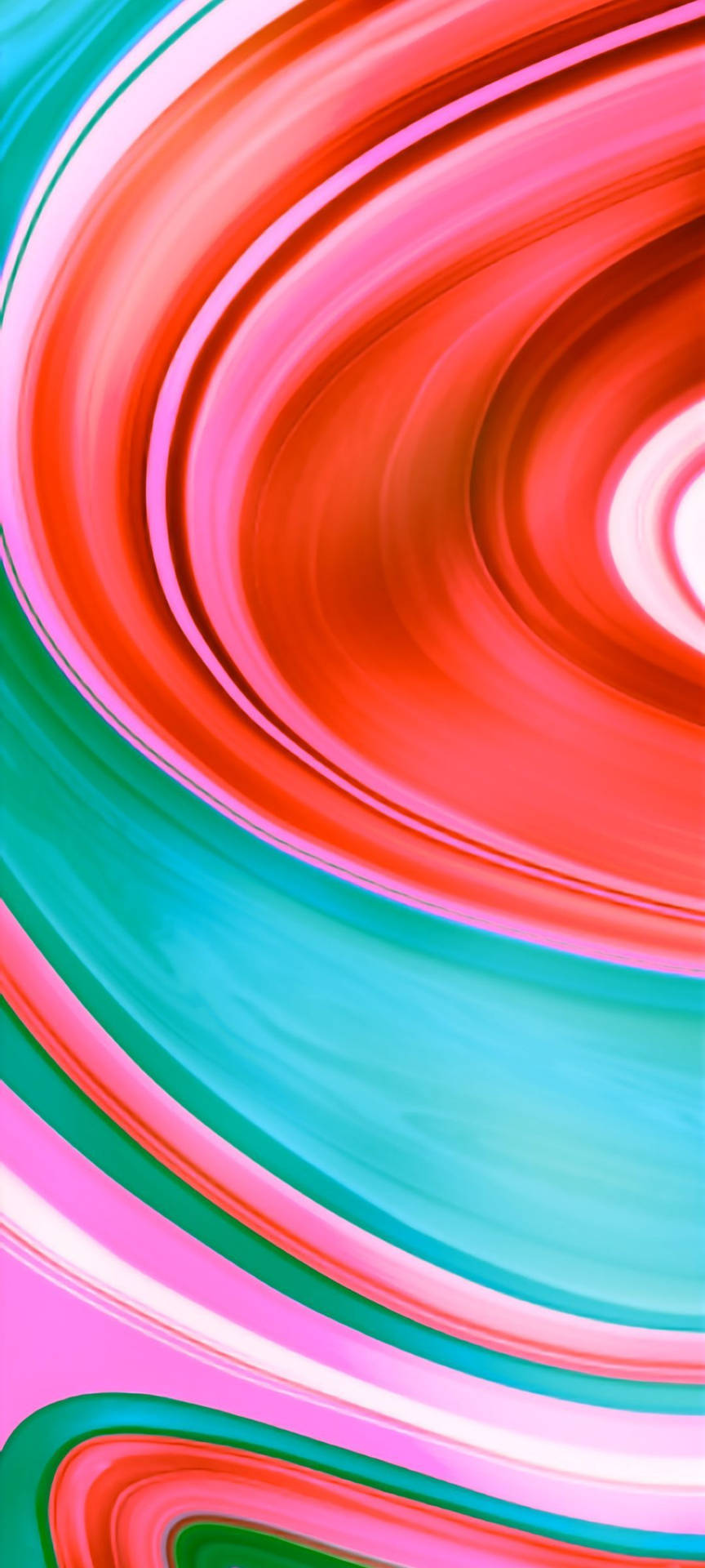 Redmi 9 Multicolor Swirl Background