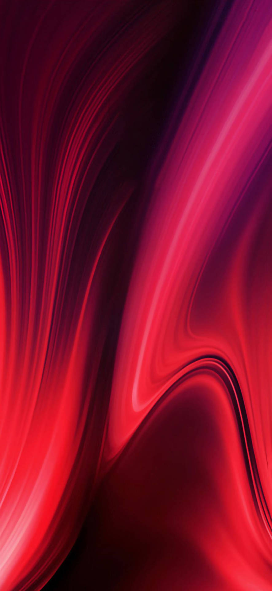 Redmi 9 Red Pink Abstract Lines