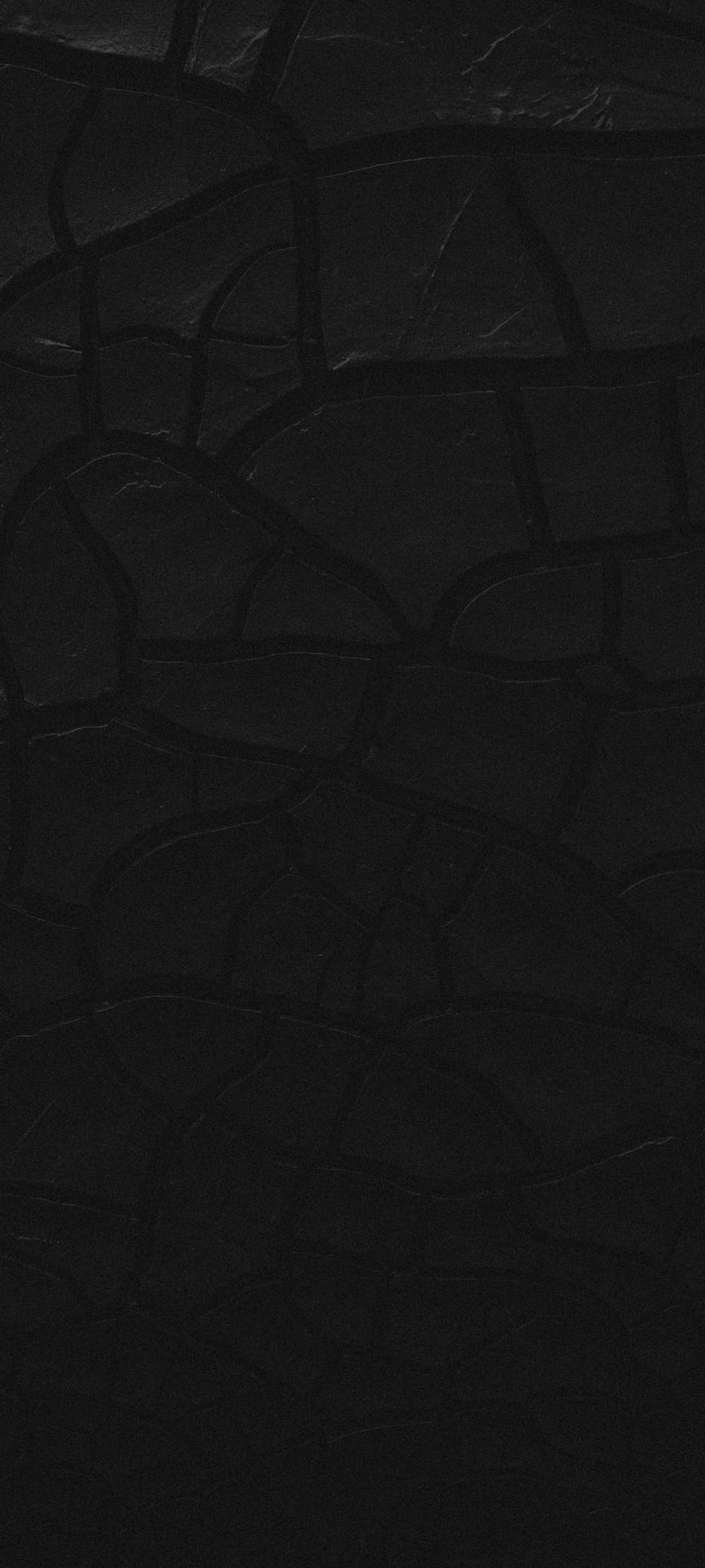 Redmi Note 10 Cracked Black Texture Background