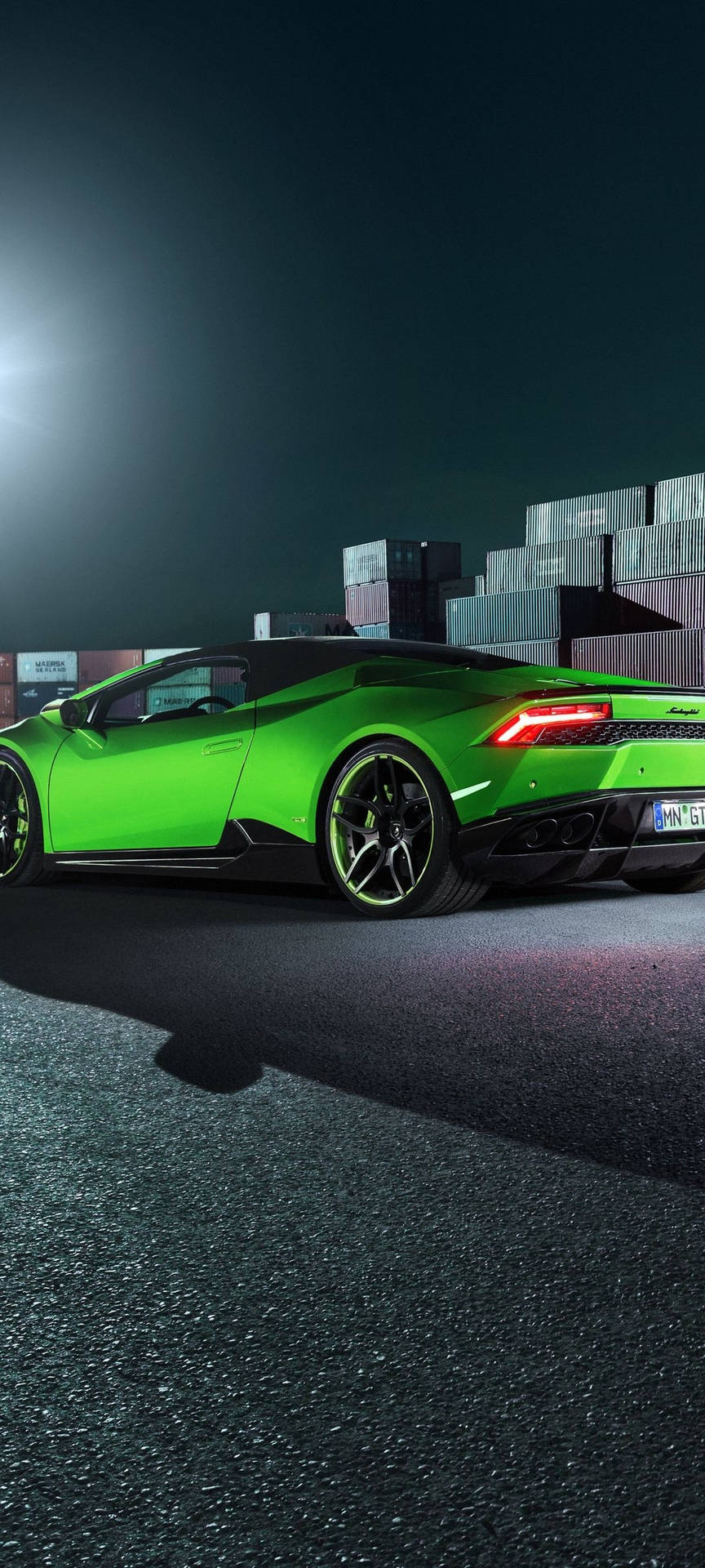 Redmi Note 10 Green Lamborghini Huracán