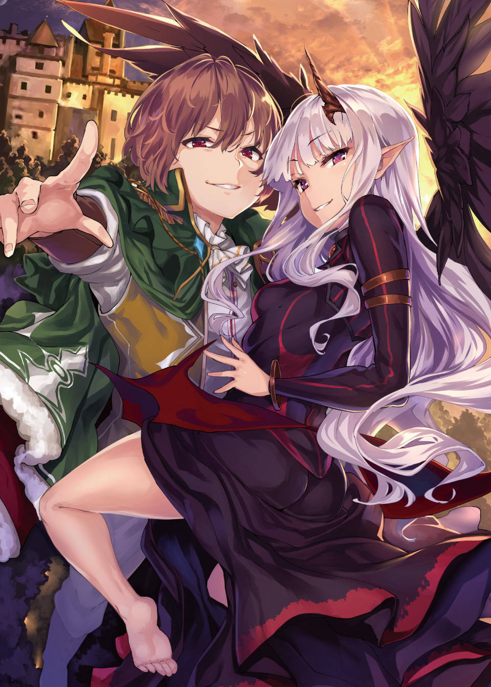 Redo Of Healer Keyaru And Eve Background