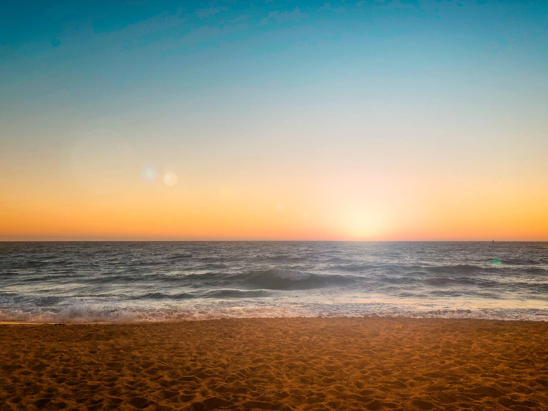 Redondo Beach Los Angeles Sunset Background