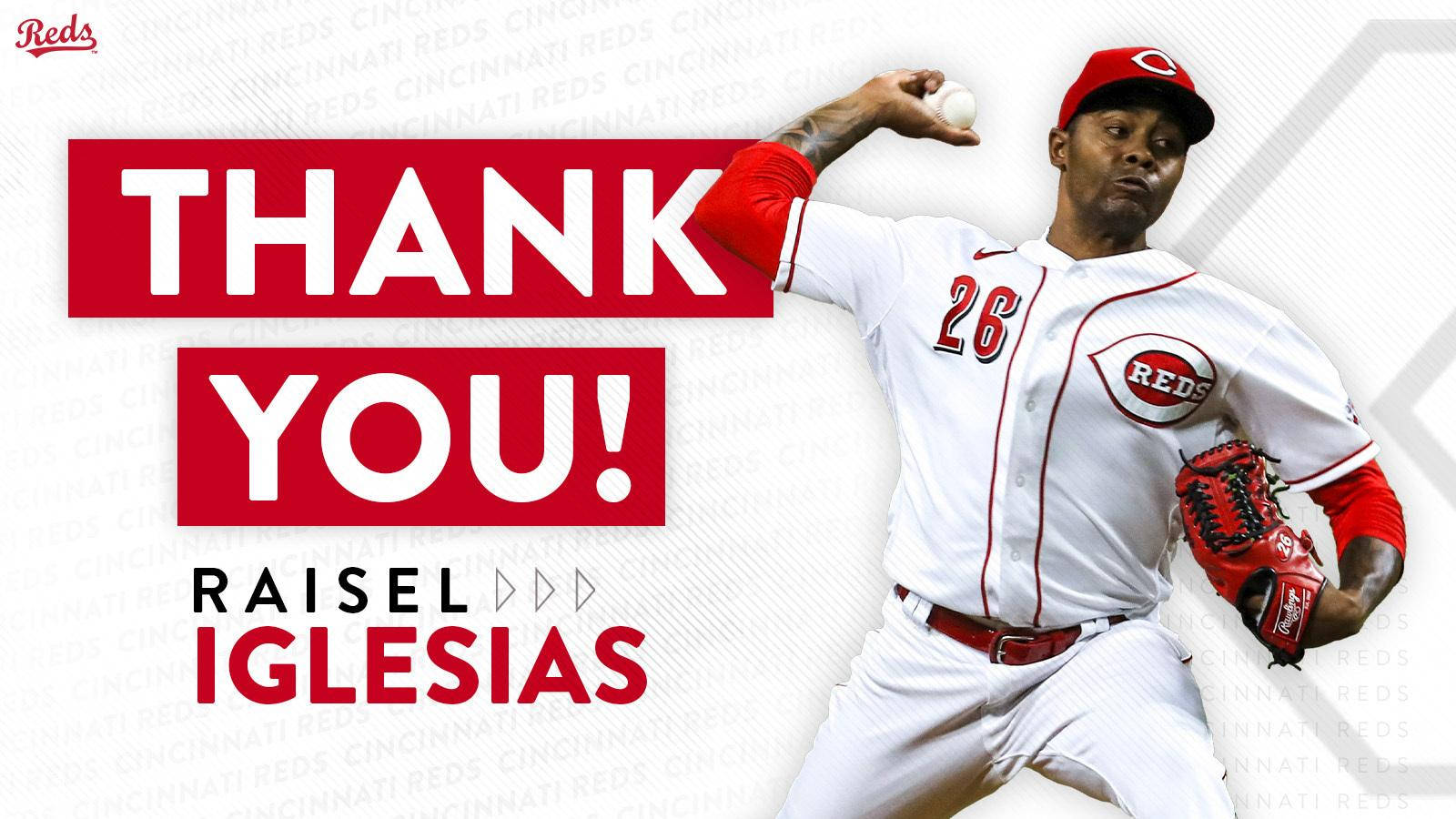 Reds Raisel Iglesias Appreciation Background