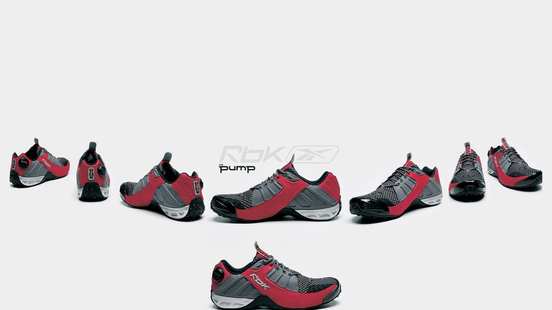 Reebok Pump Shoes Design Background