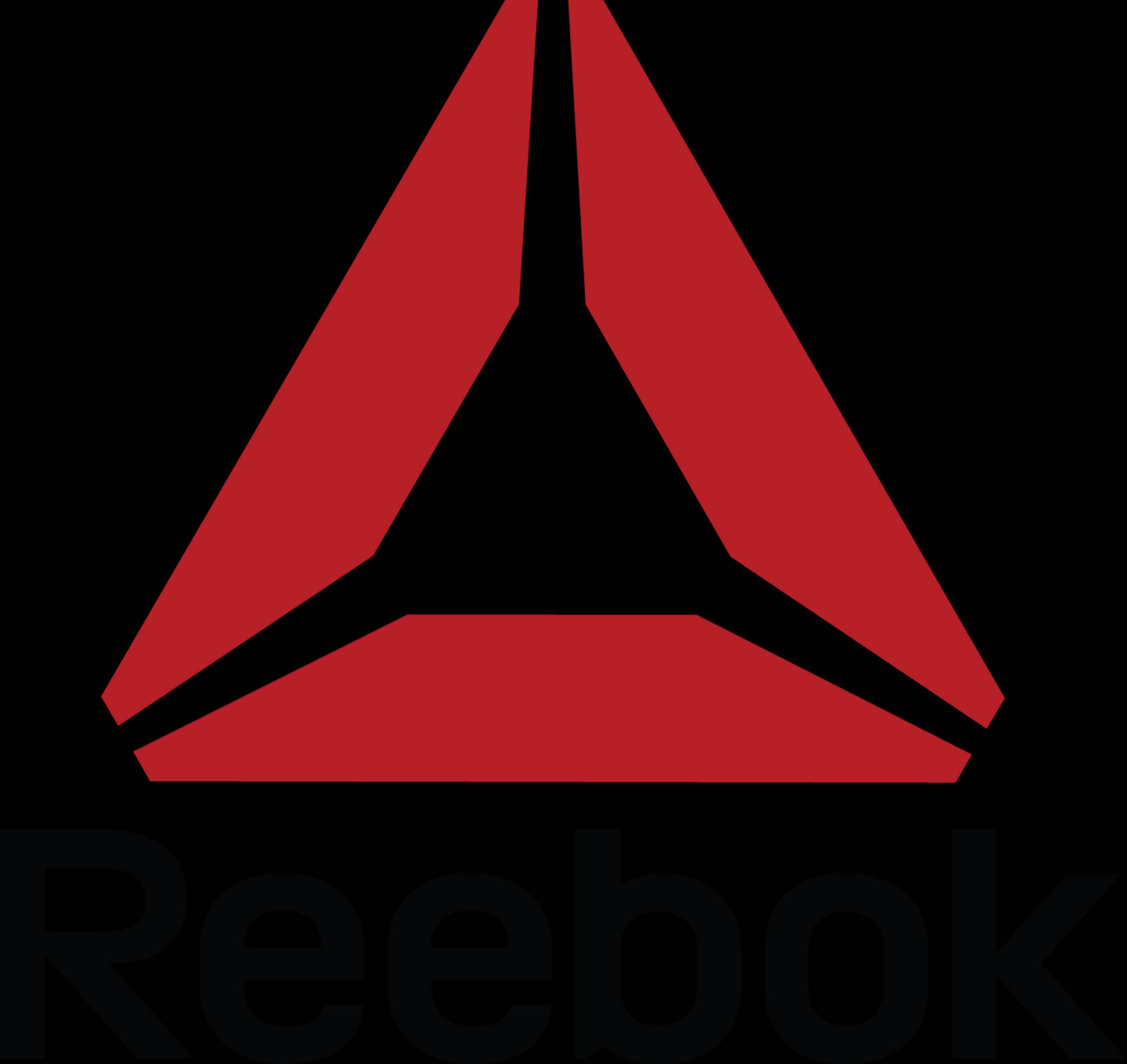 Reebok Red Delta Logo Background