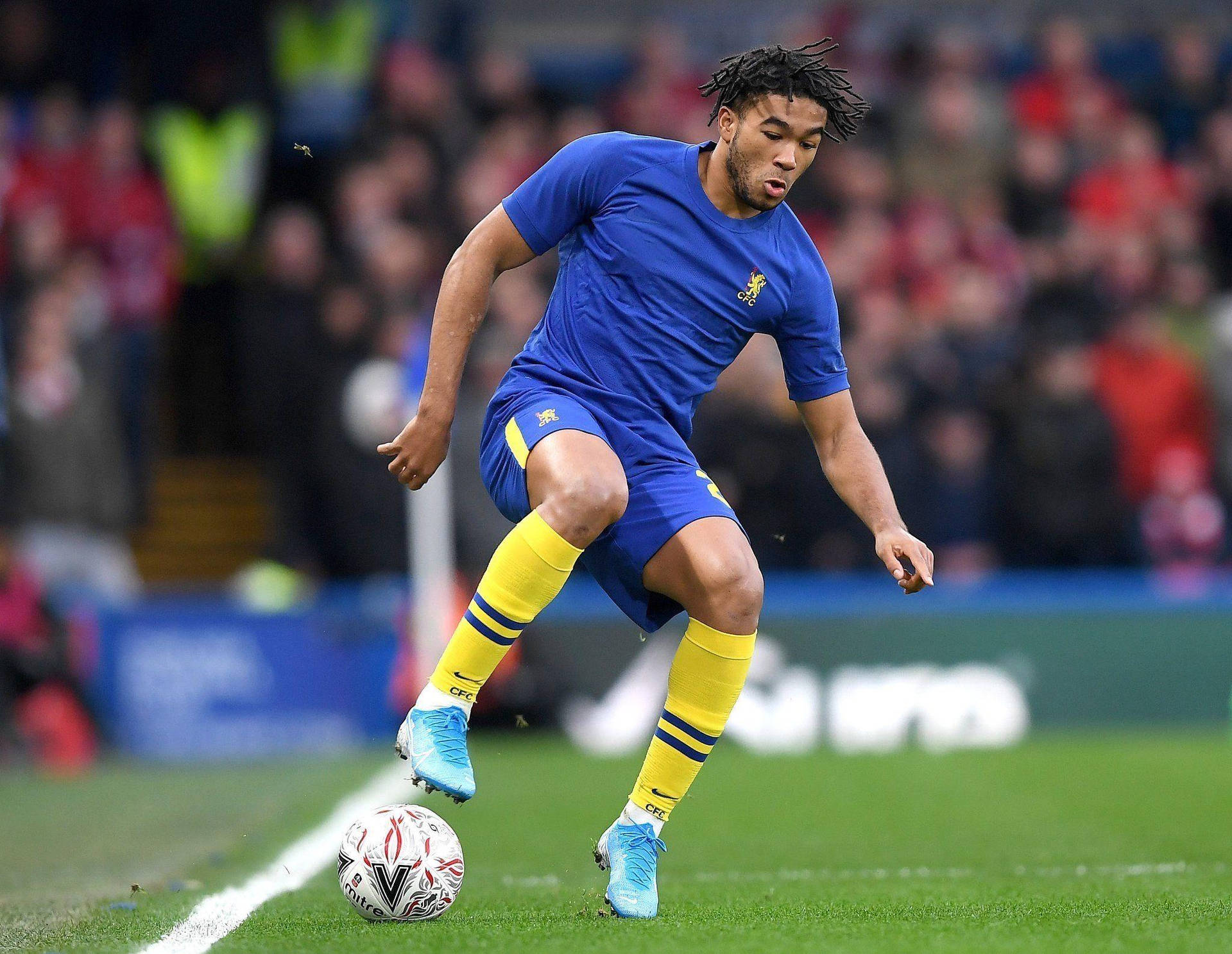 Reece James Plain Blue Jersey