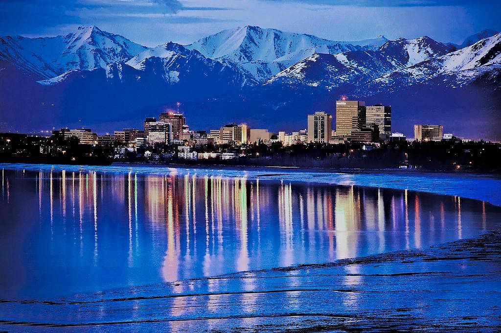 Reflection Of Anchorage Background