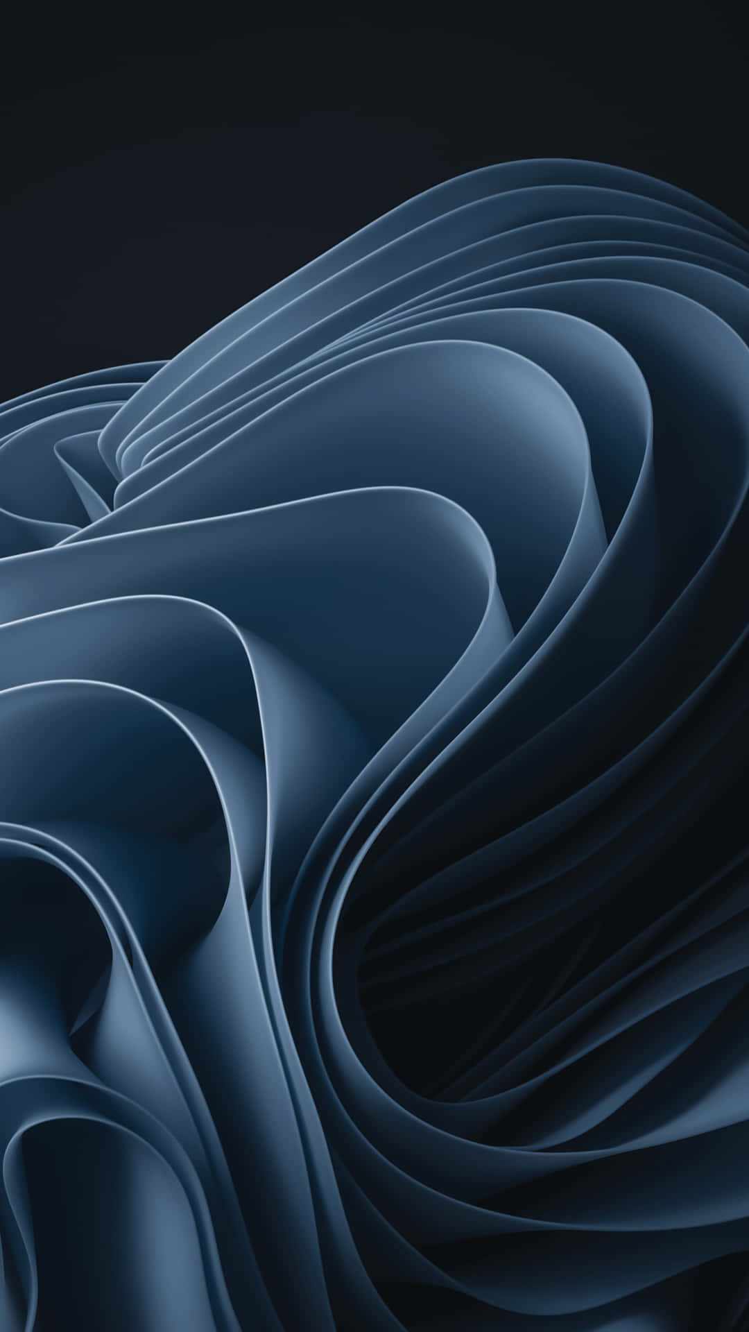 Reflection Of Blue And Gray Background