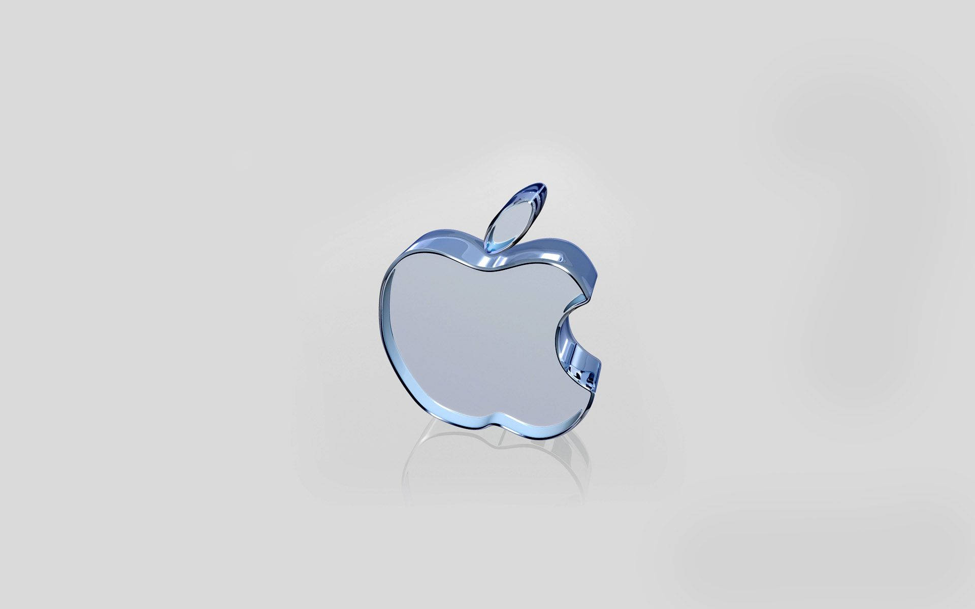 Reflections Of The Apple Logo Background