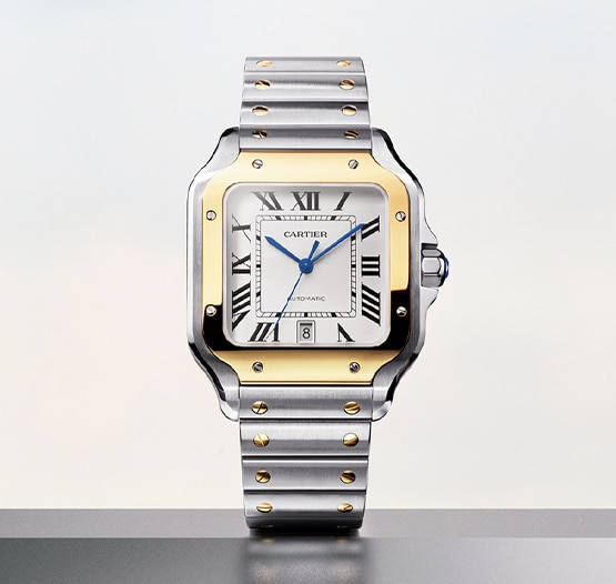 Reflective Cartier Watch