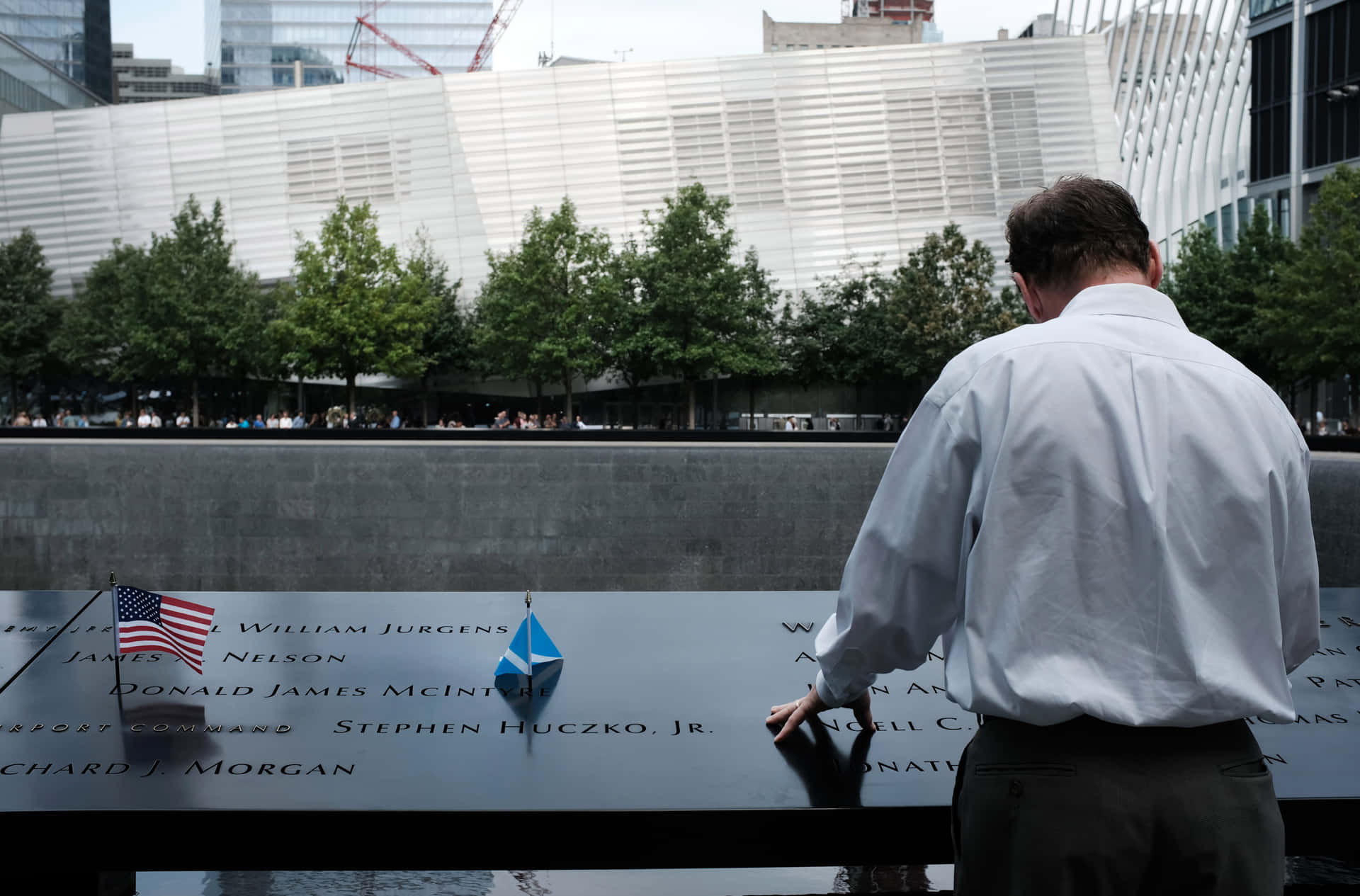 Reflective Momentat911 Memorial Background