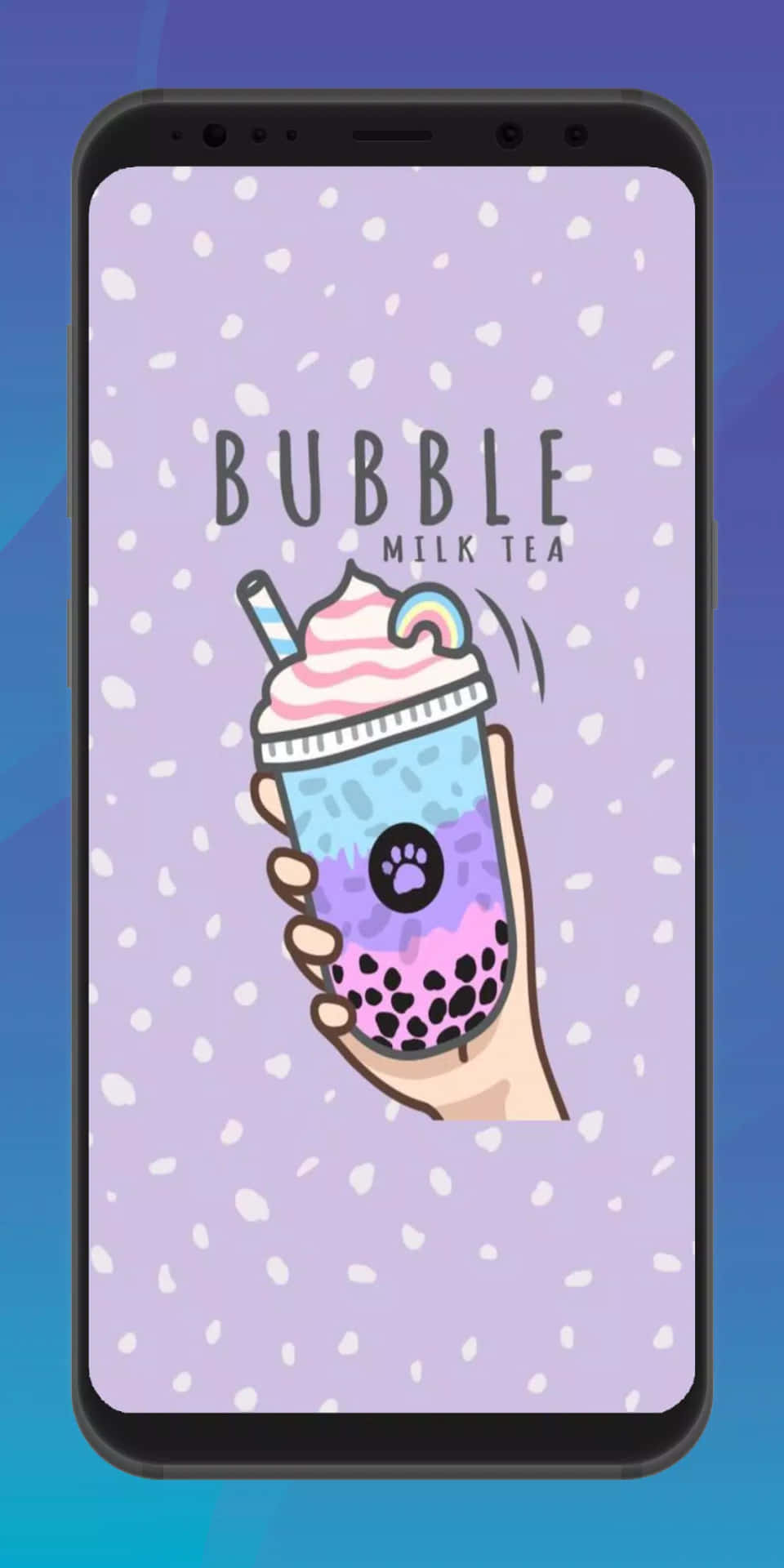 Refresh Your Day With A Tasty Bubble Tea Anime Background