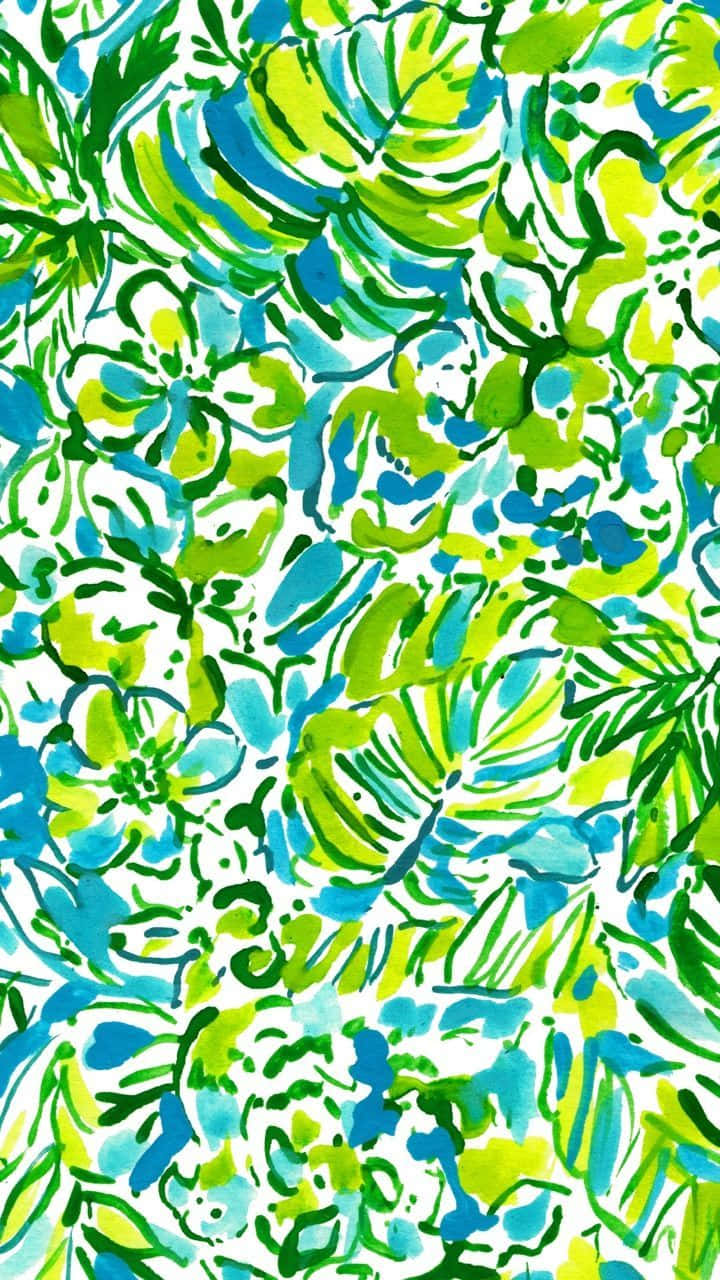Refresh Your Style With This Eye-catching Lilly Pulitzer Iphone: Background